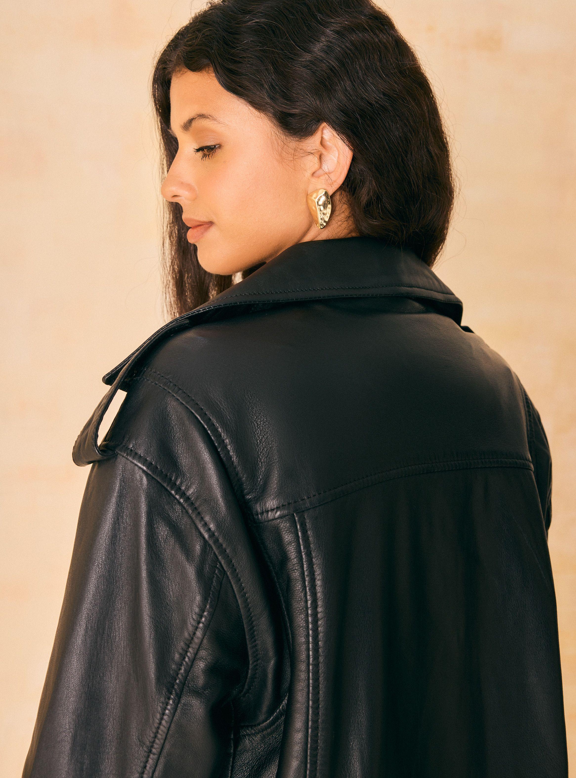 Chaqueta Biker Oversise-3