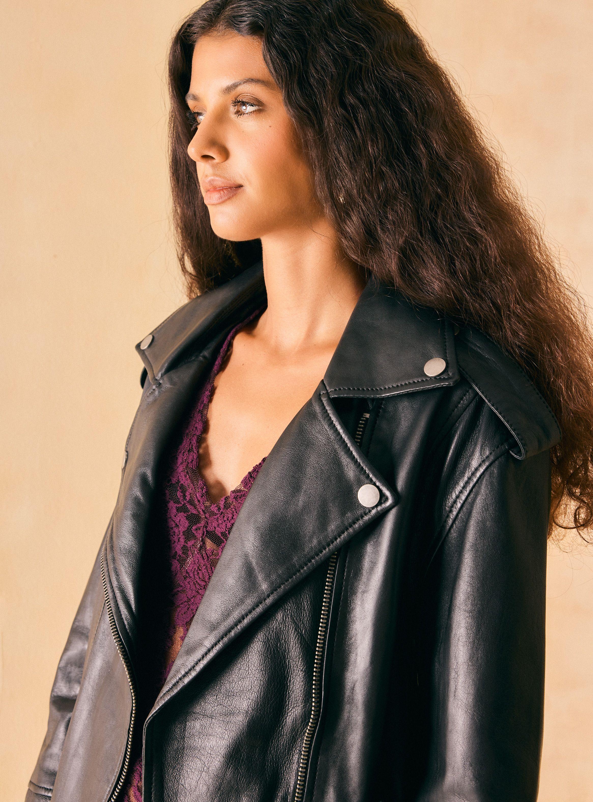 Chaqueta Biker Oversise-2