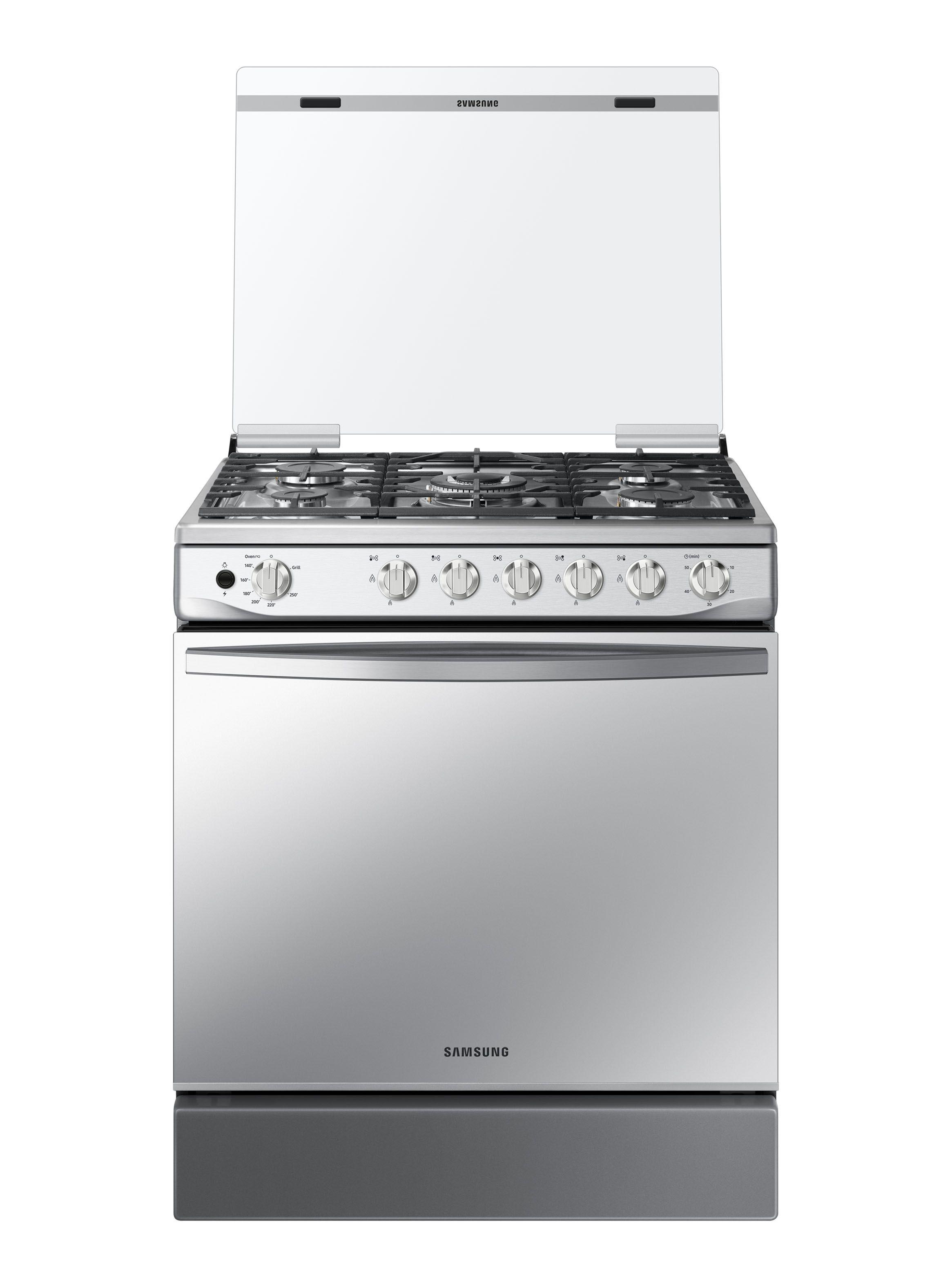 Cocina a Gas 5 Quemadores 1x Quemador Triple Corona Acero Inoxidable NX52A7422CS/ZS-2