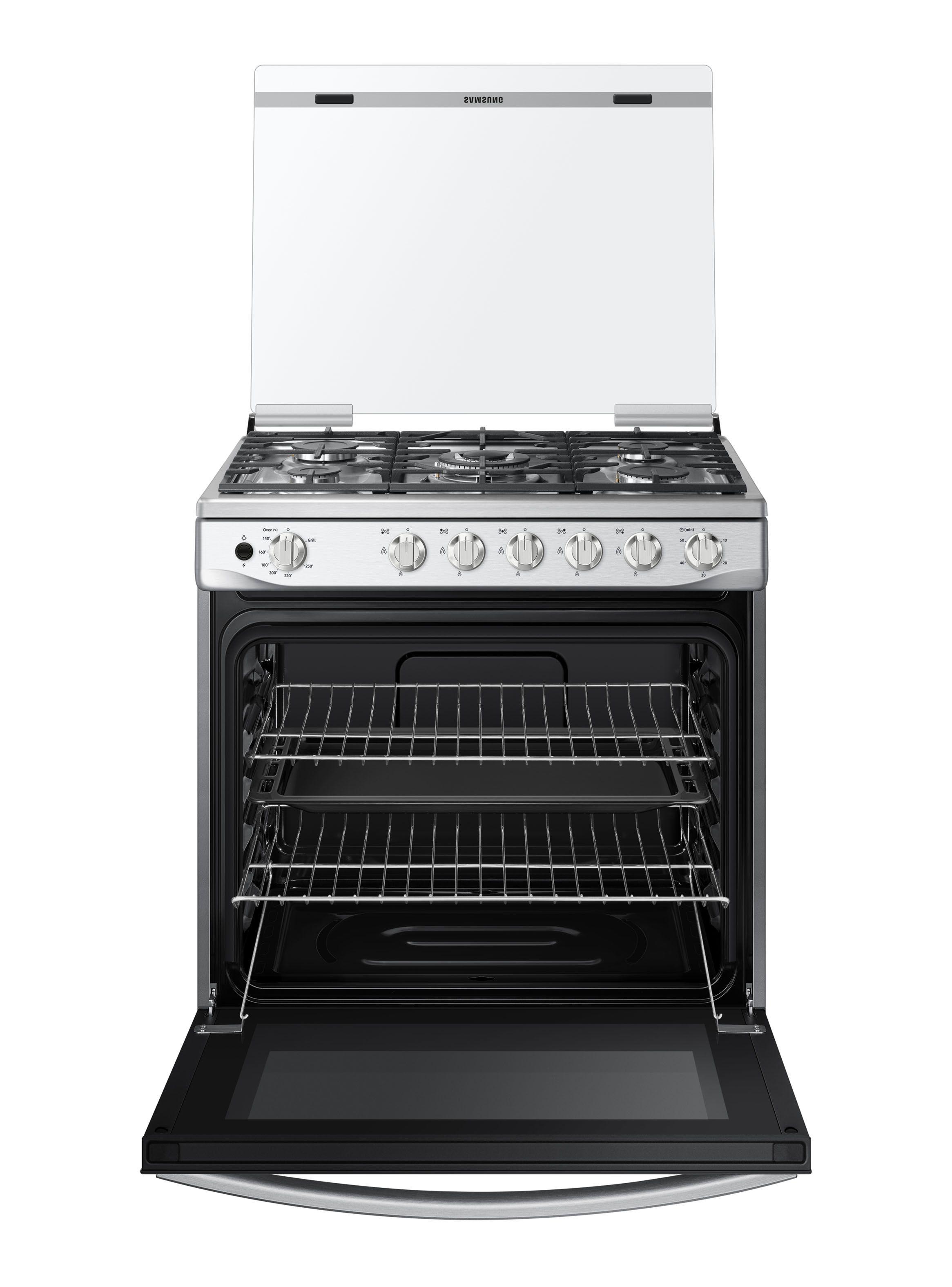 Cocina a Gas 5 Quemadores 1x Quemador Triple Corona Acero Inoxidable NX52A7422CS/ZS-3
