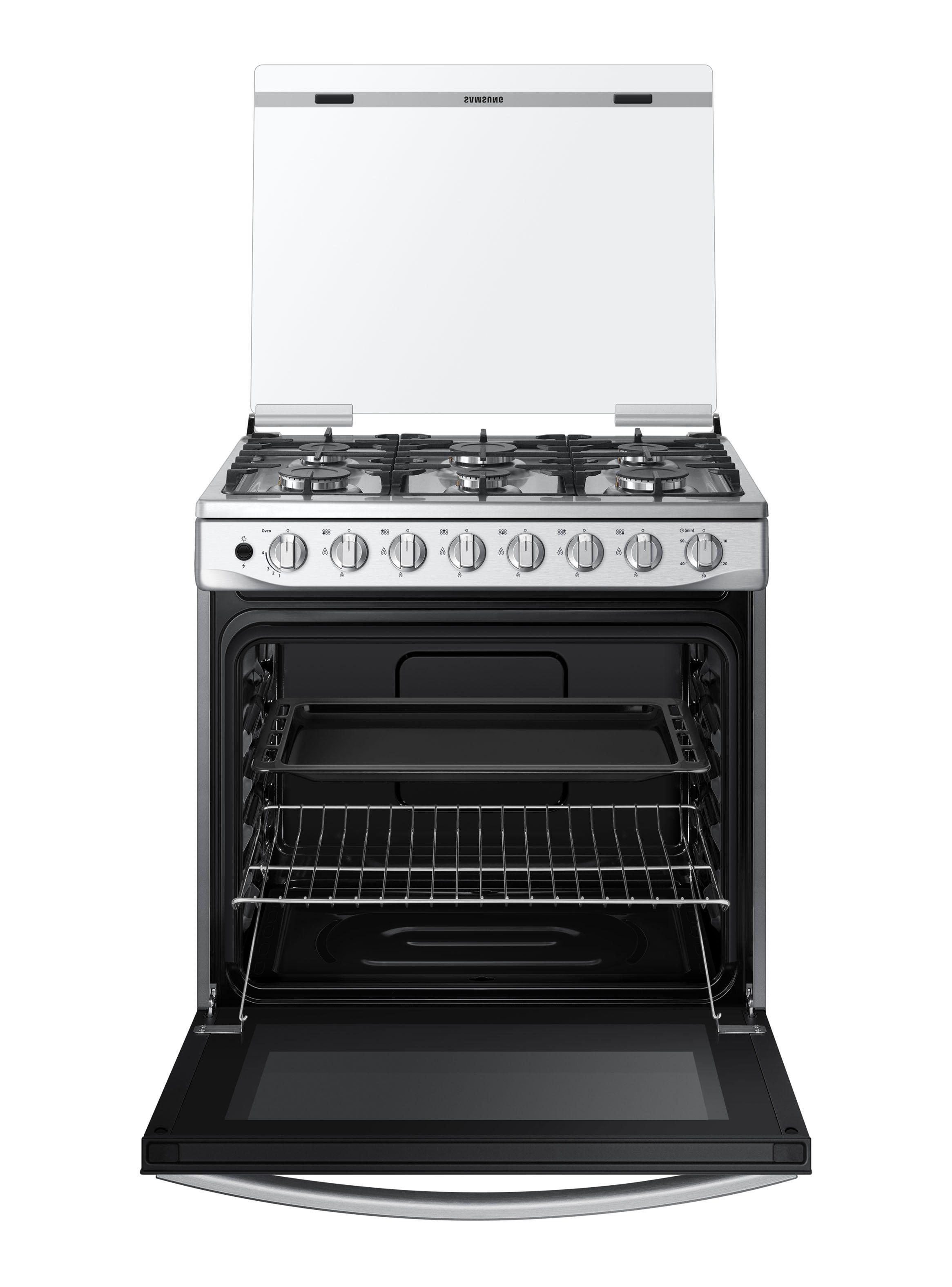 Cocina a Gas 6 Quemadores Acero inoxidable 128 Litros Espejada-3