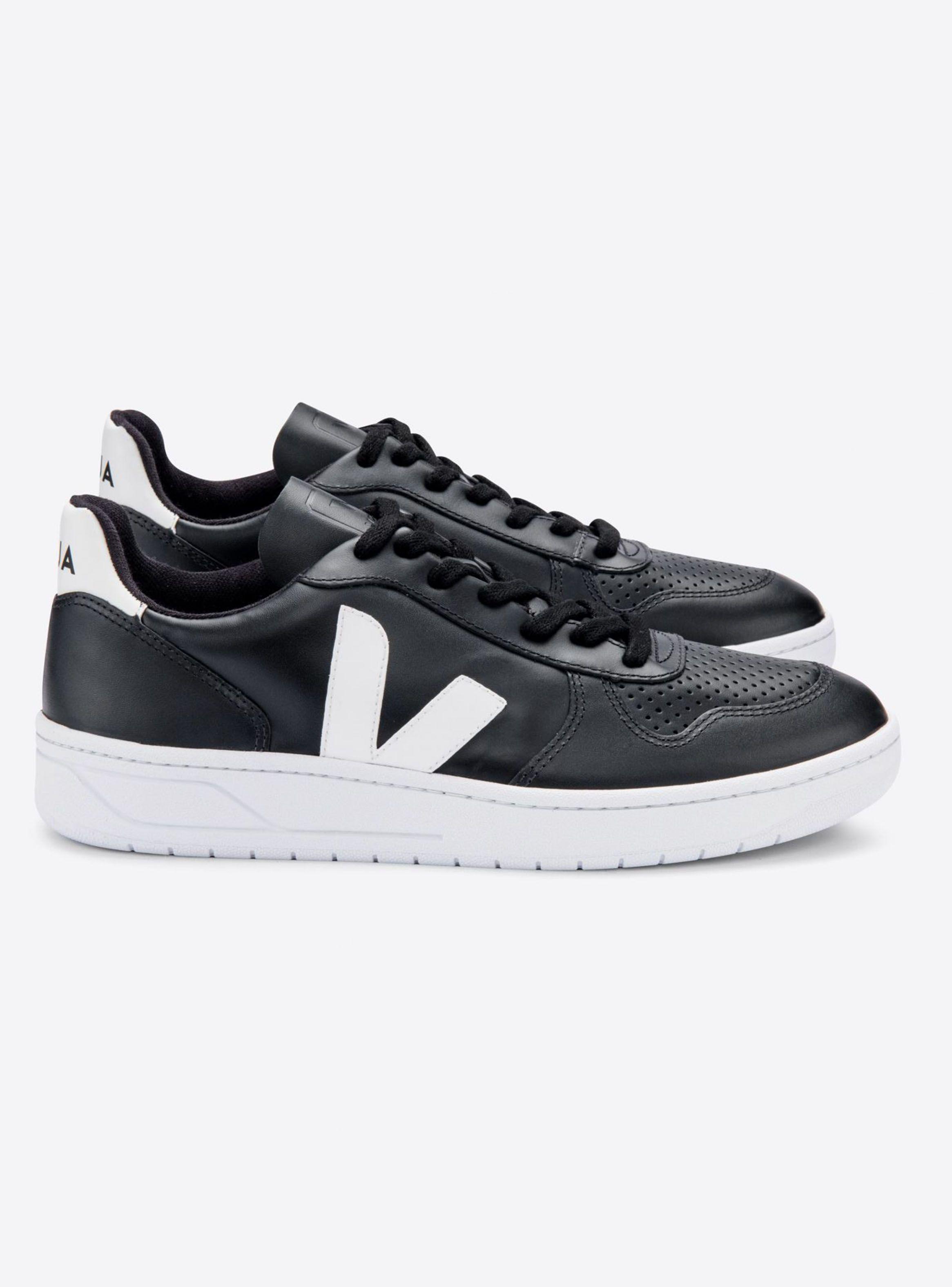 Zapatilla Veja Urbana V-10 Black White Hombre-1