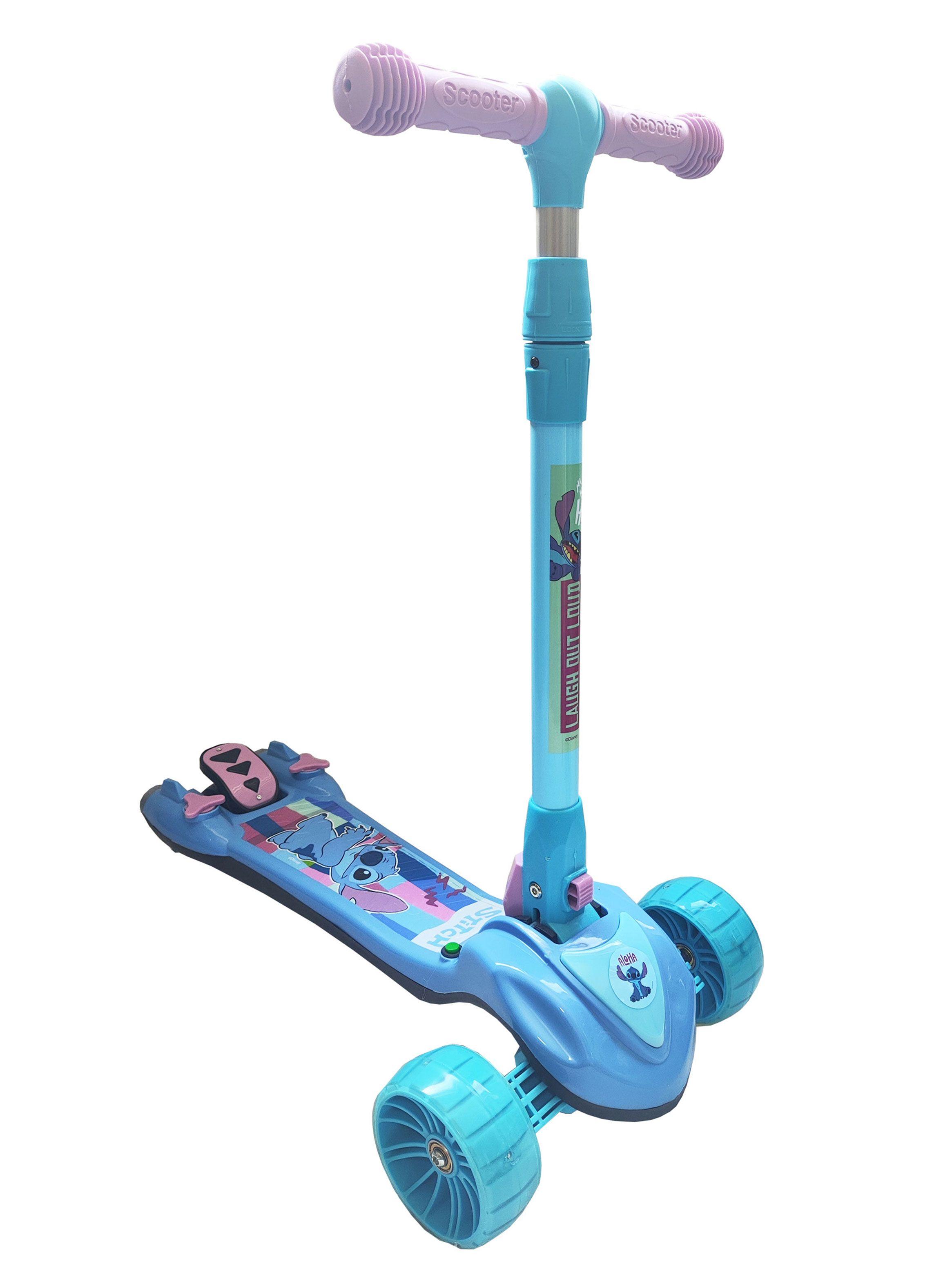 Triscooter Stitch Efecto Vapor y Luces LED-4