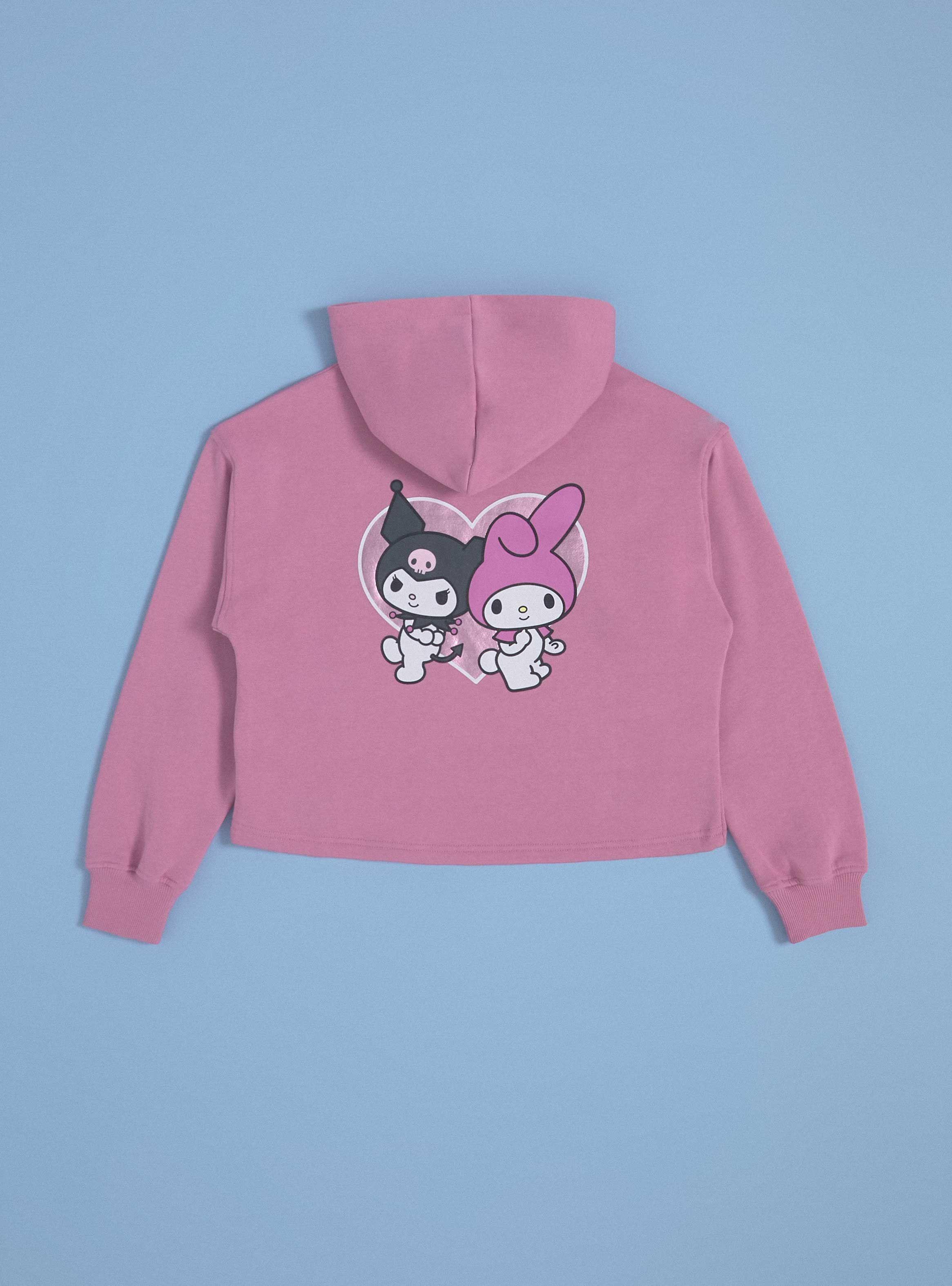 Polerón Hoodie con Print-3