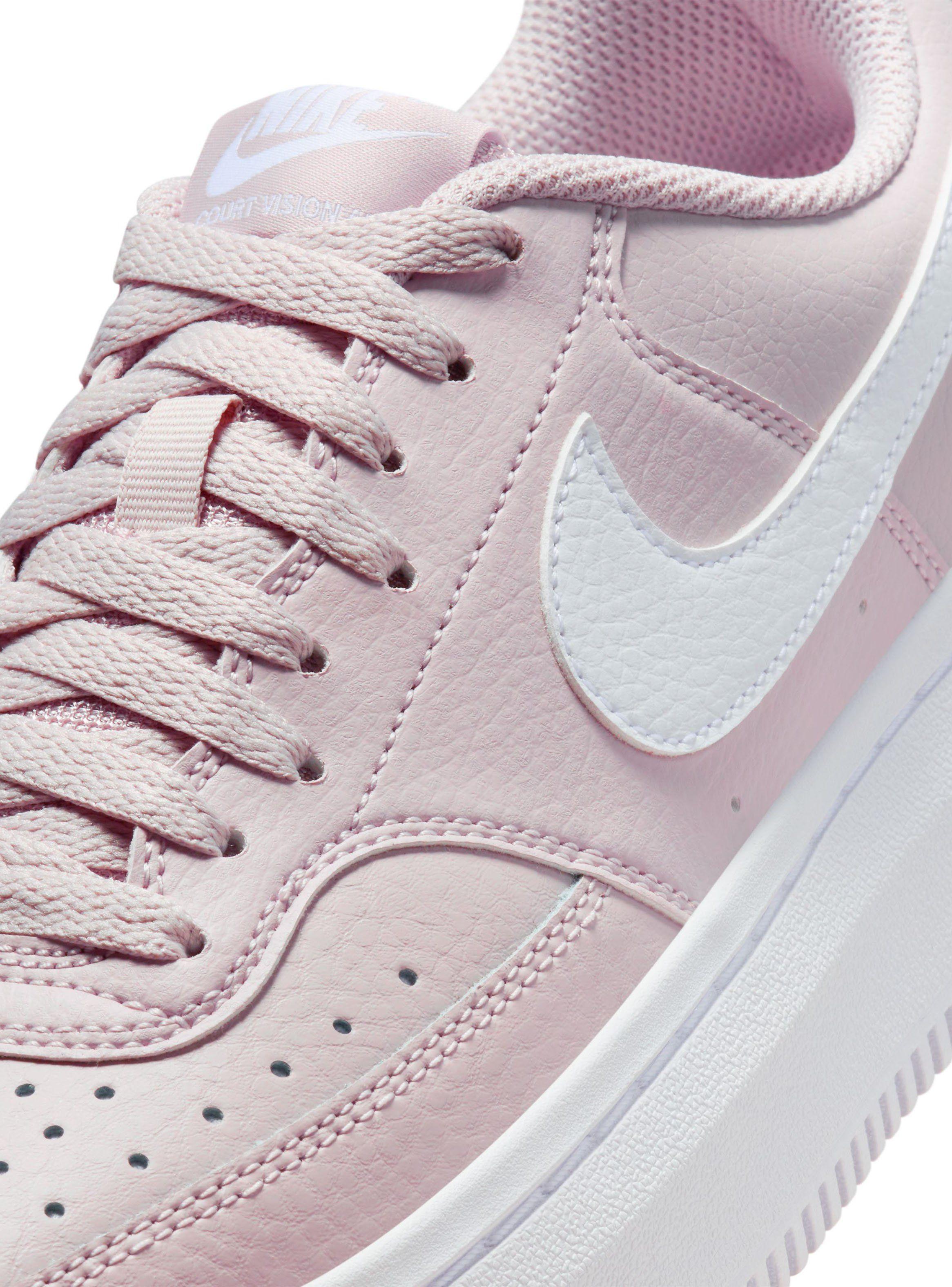 Zapatilla Urbana Mujer Logo Court Vision Alta Ltr-3