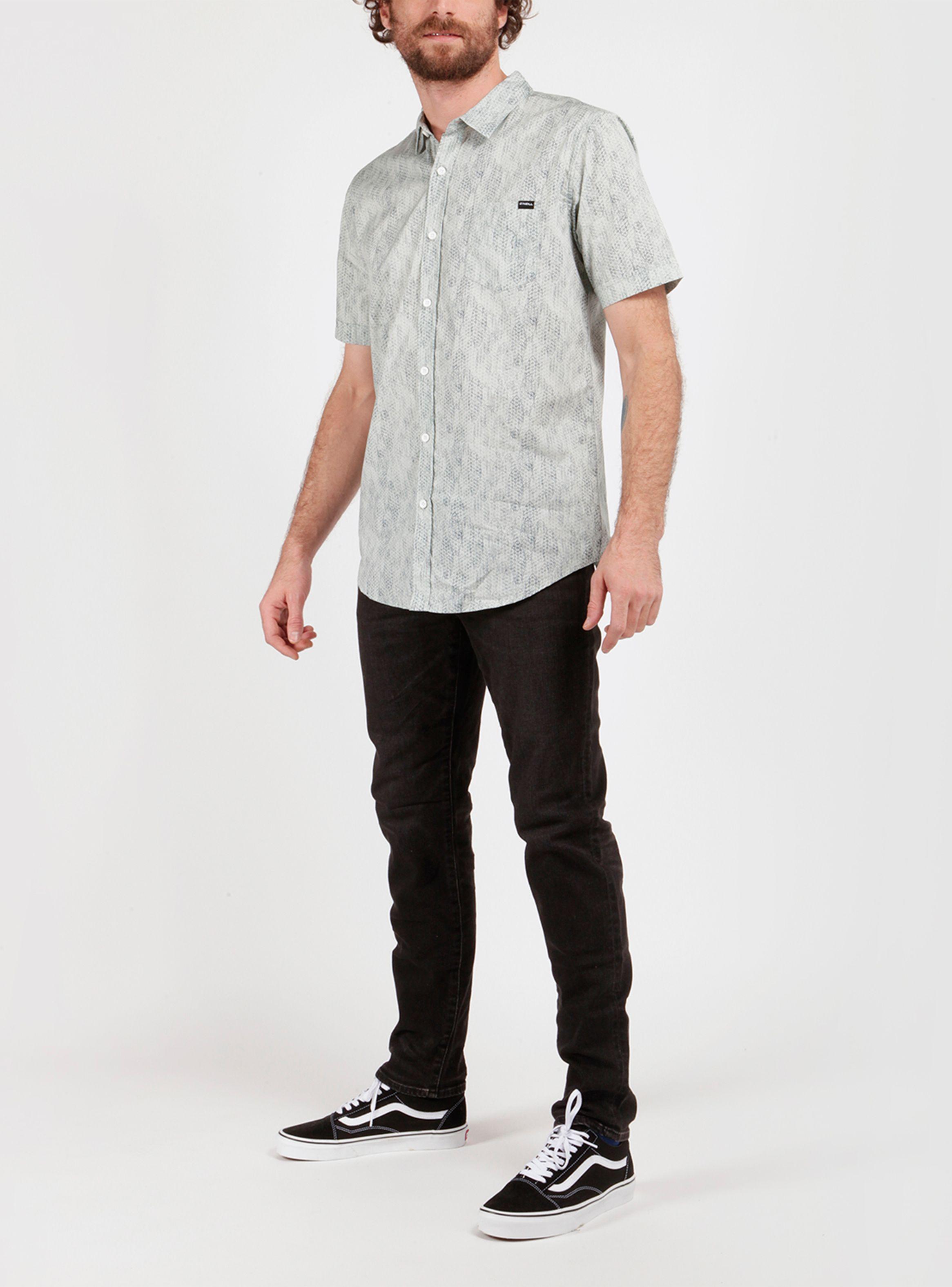 Camisa Mini Print y Botones-3