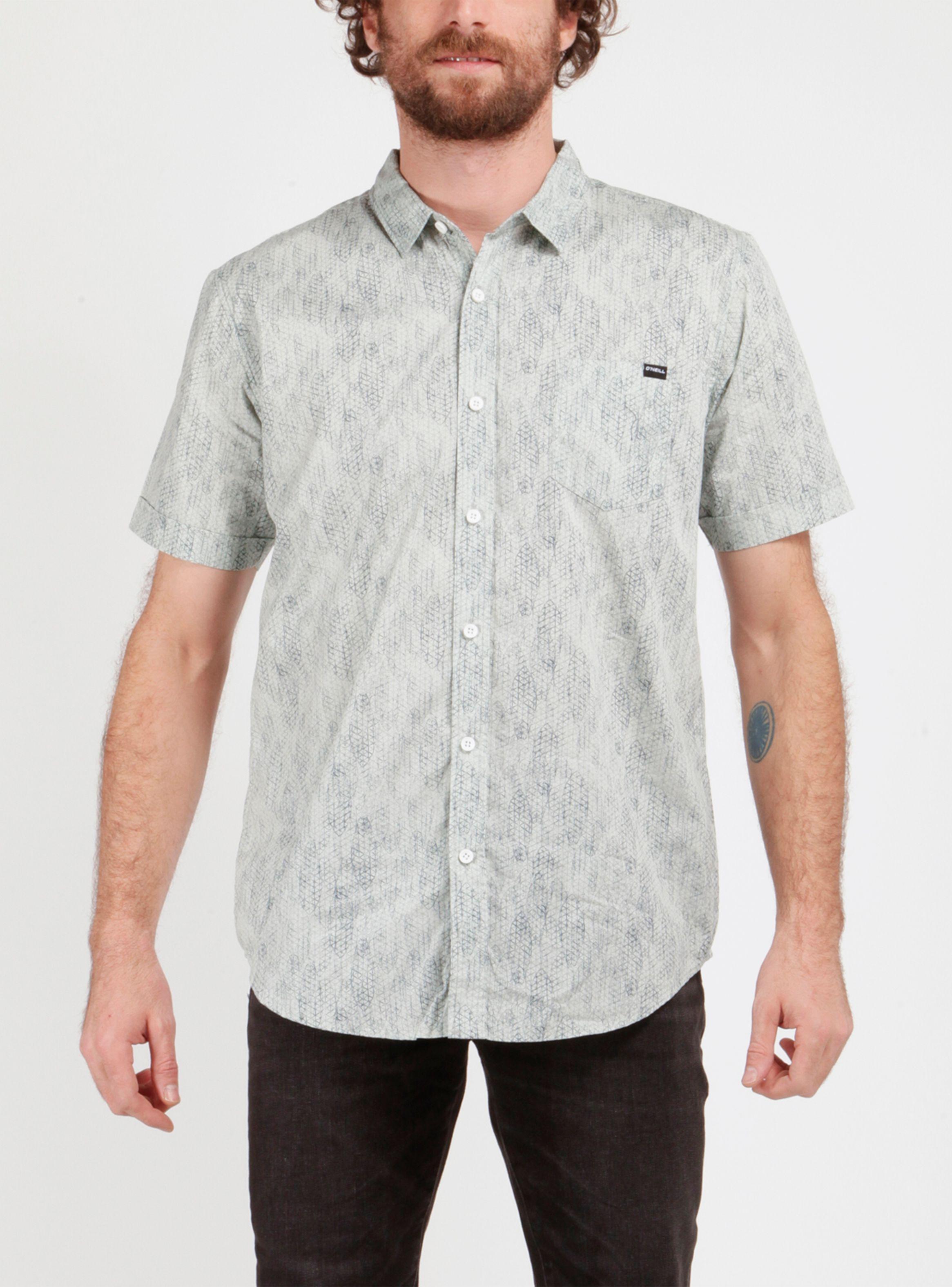 Camisa Mini Print y Botones-0