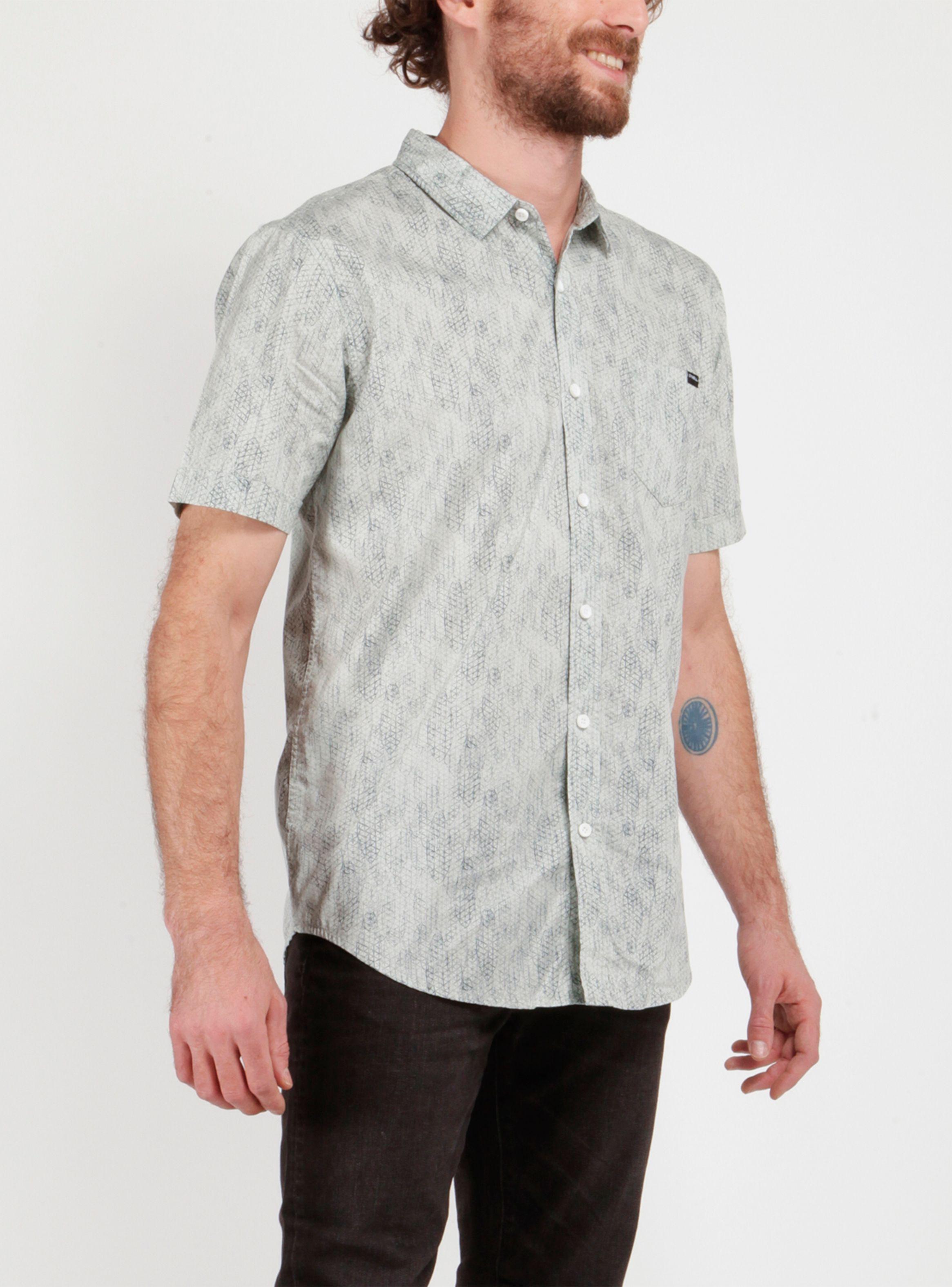 Camisa Mini Print y Botones-2