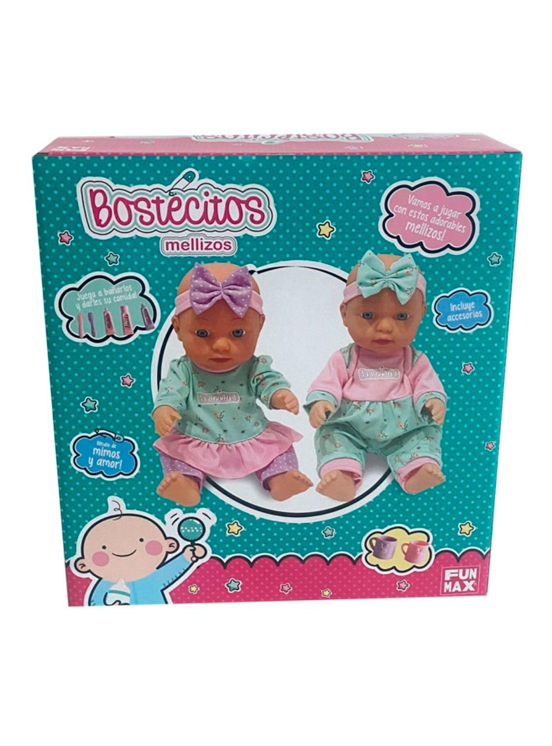 Muñeca Babydoll Bostecitos 30 cm Twins-1