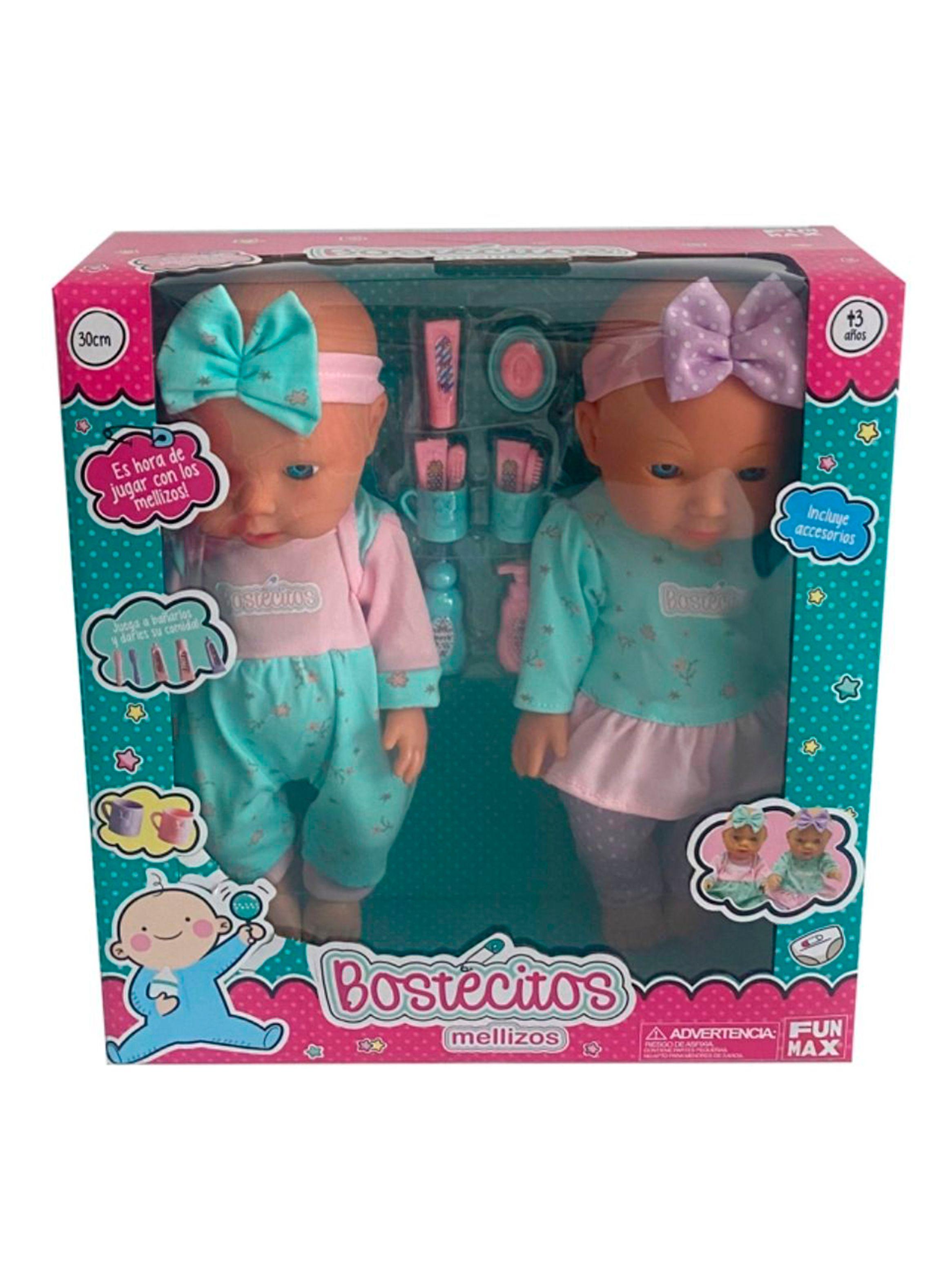 Muñeca Babydoll Bostecitos 30 cm Twins-0