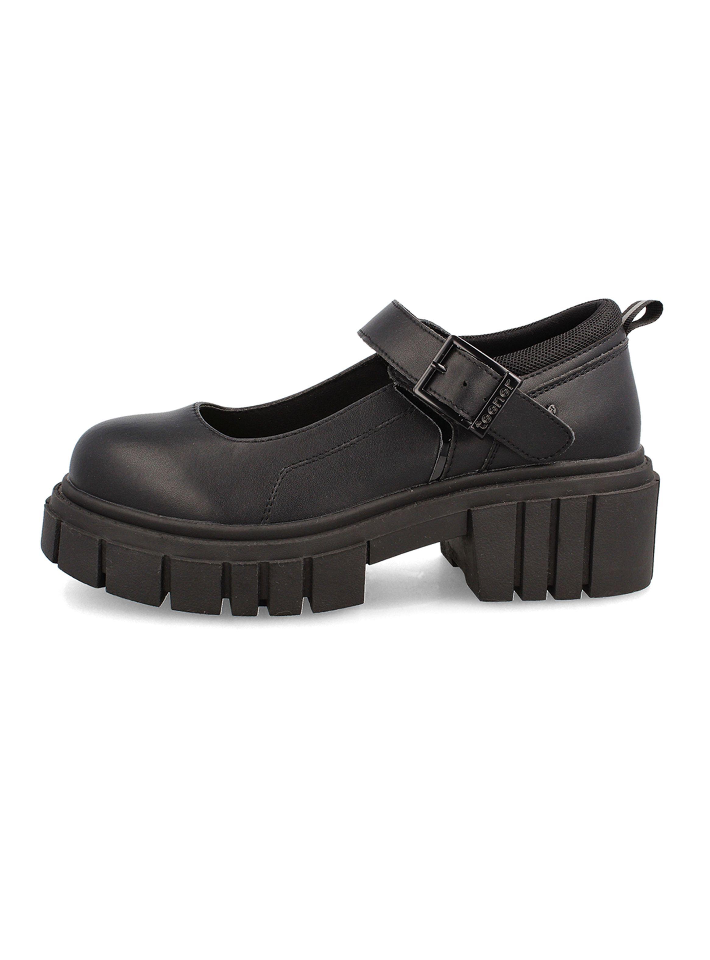 Zapato Escolar Hebilla Cuero Chumy Niña-2