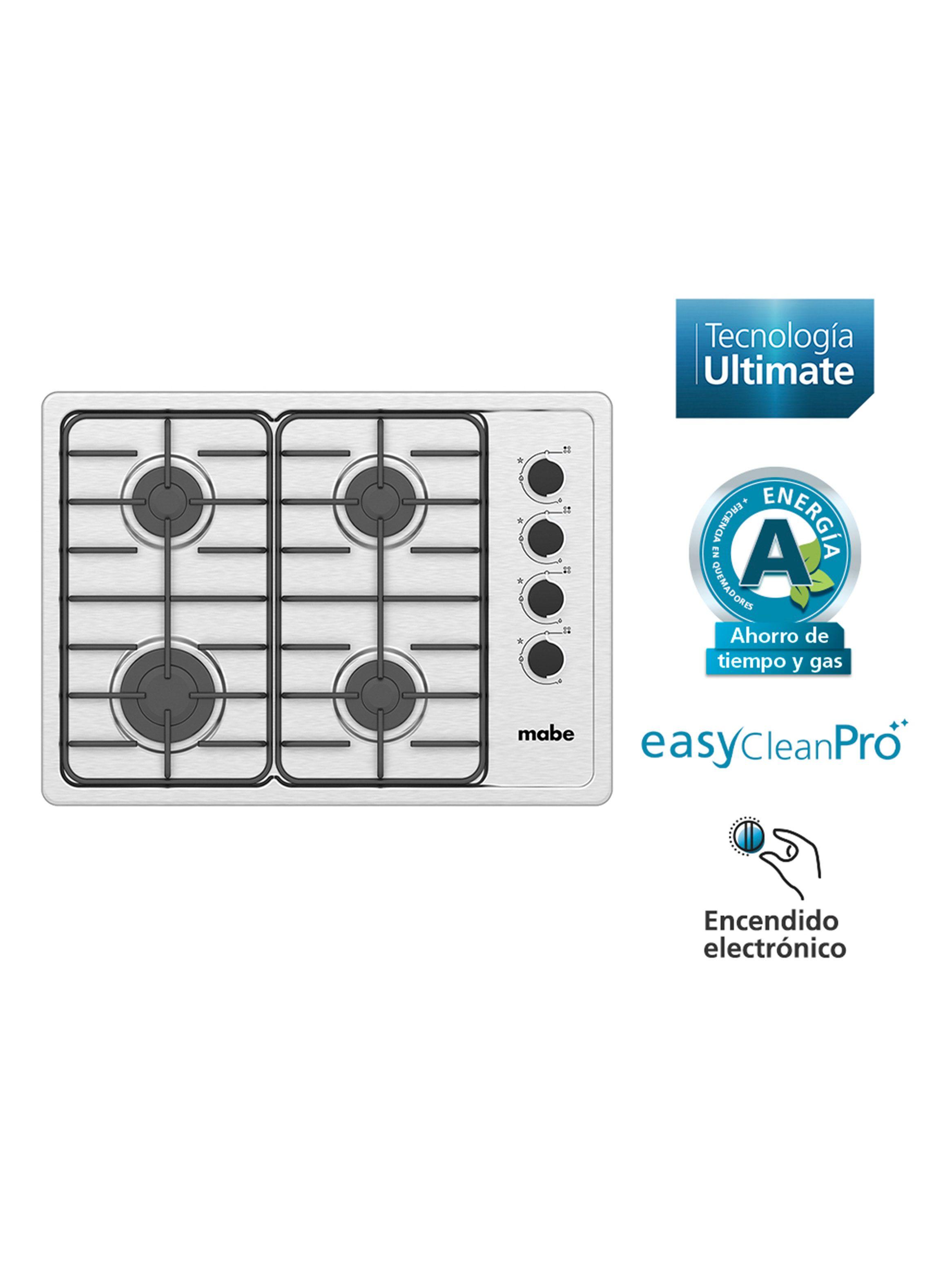 Encimera a Gas Mabe CMG6044SD 4 Platos-0