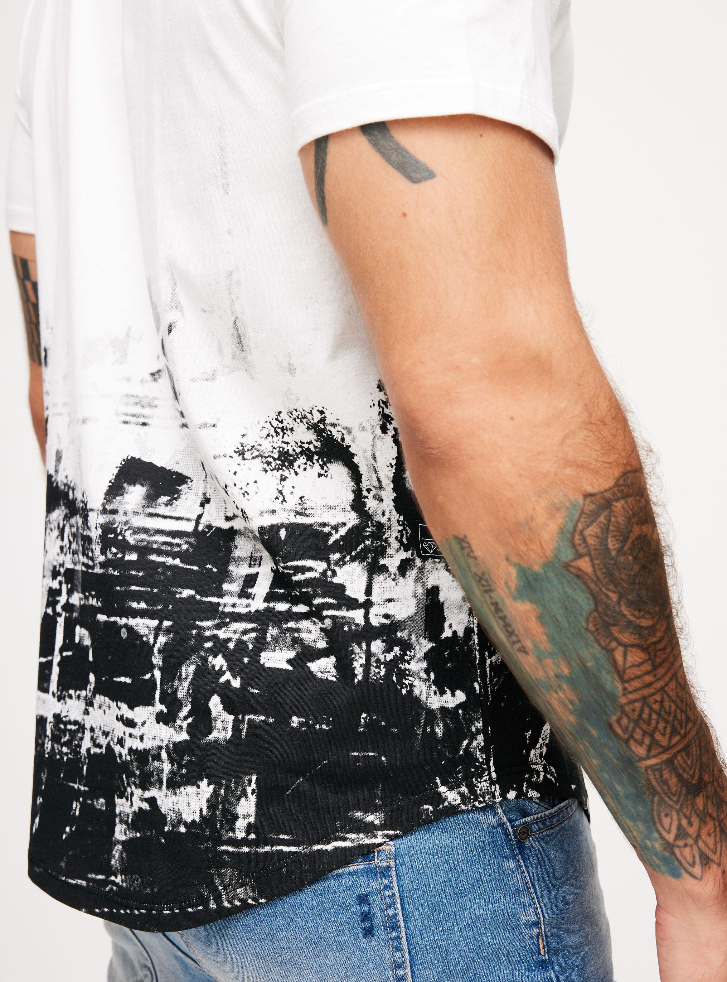 Polera Longfit Medio Full Print-3