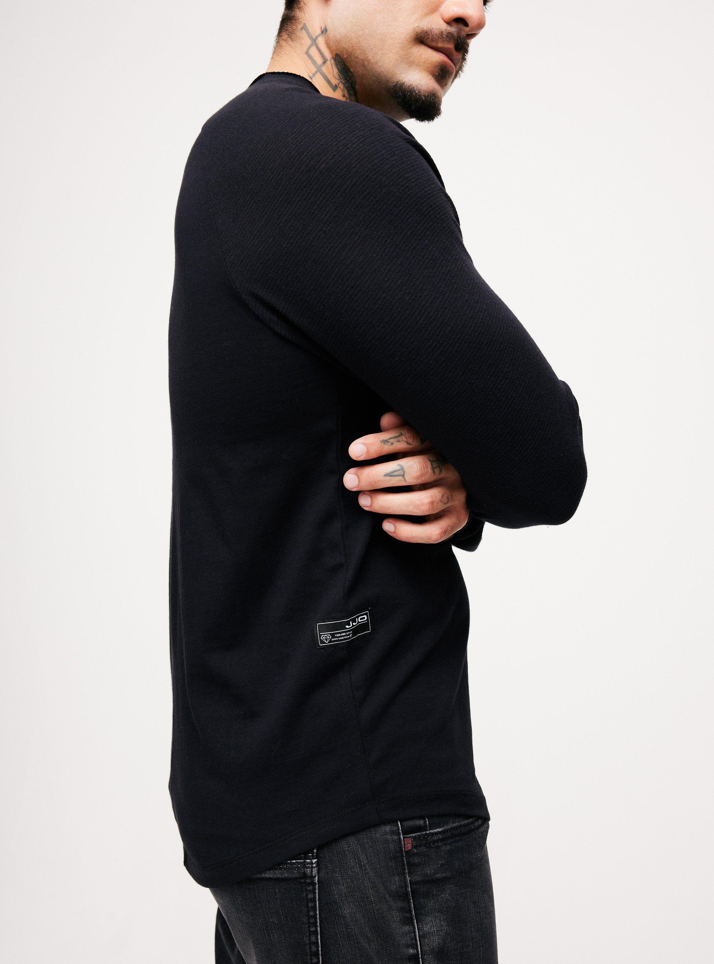 Polera Manga Raglan con Cambio de Tela-3