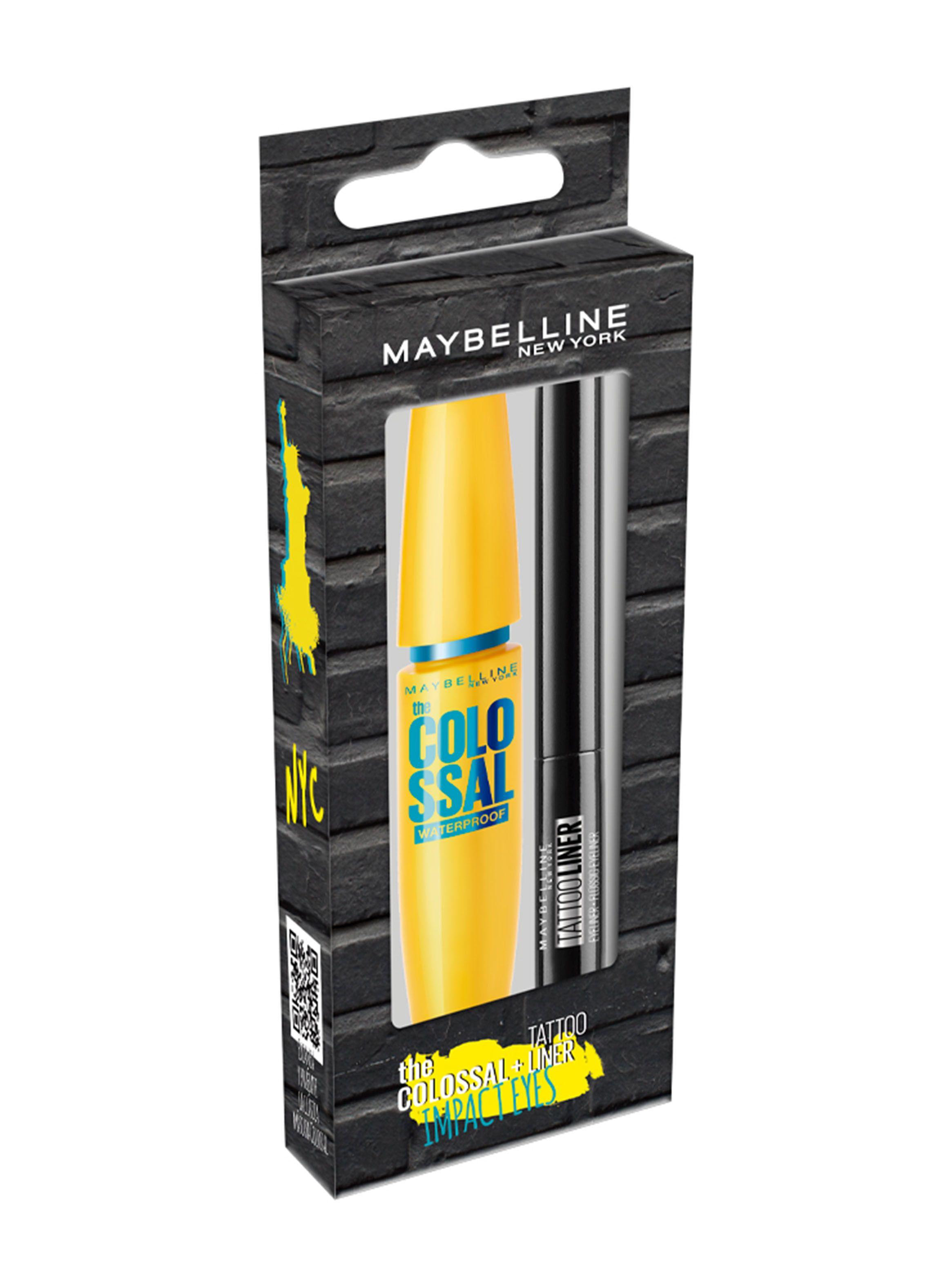 Set Maybelline Look Ojos Colossal + Tattoo Liquid Liner-4