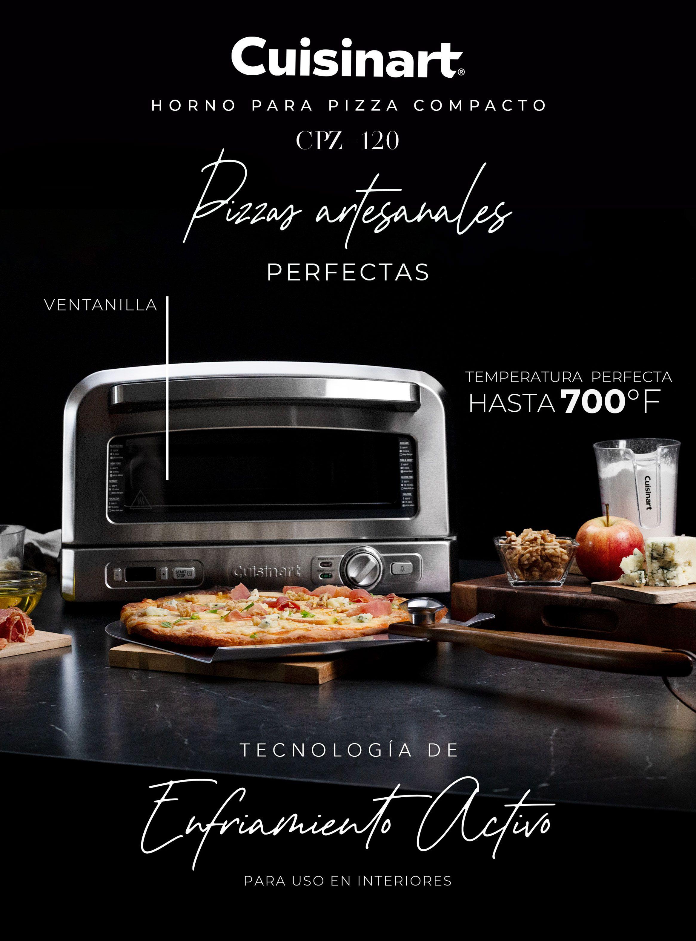Horno Eléctricos de Pizza 1800W CPZ120CL-4