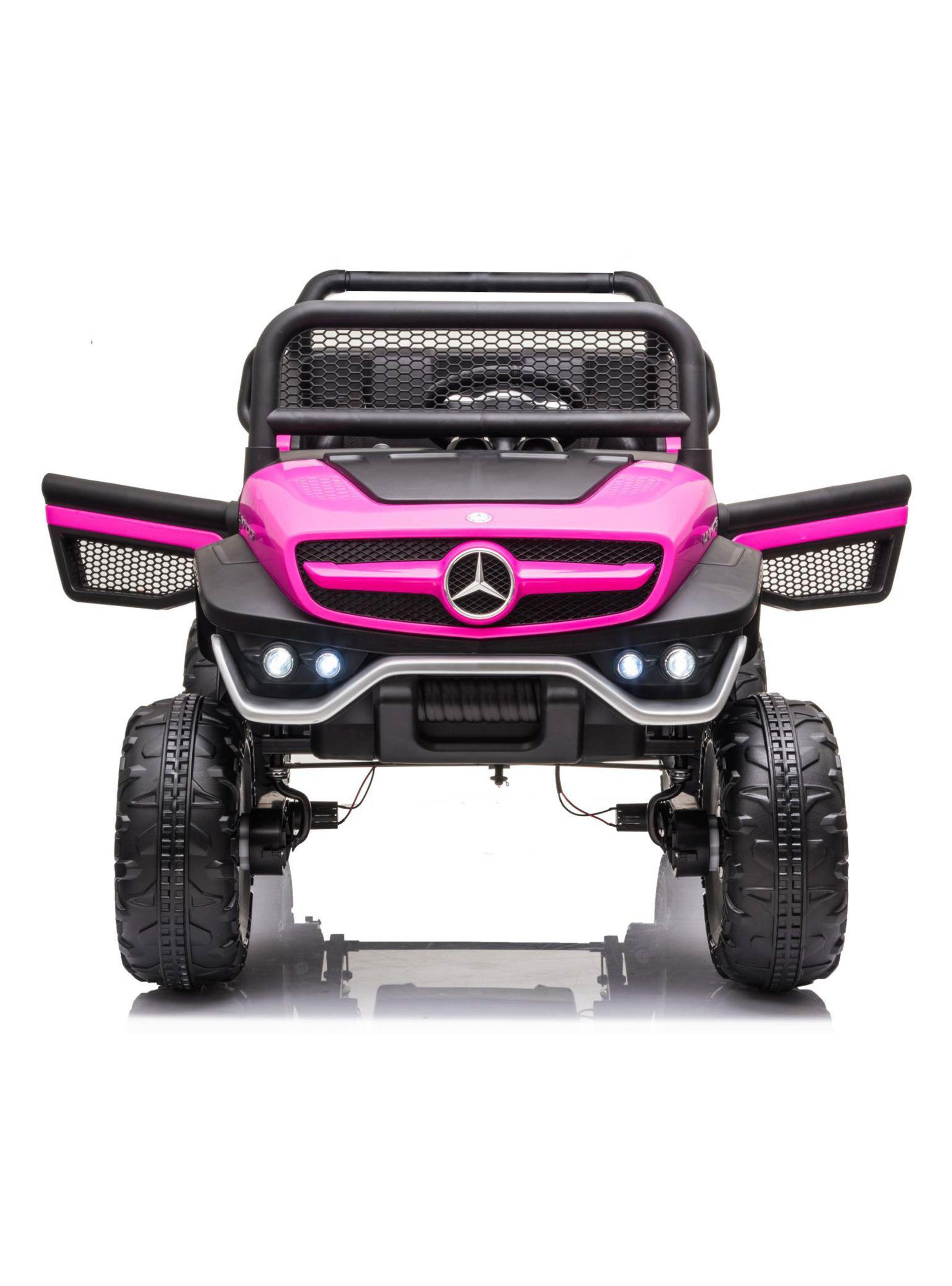 Jeep a Batería Mercedes Benz Rosado 12 Volts-4