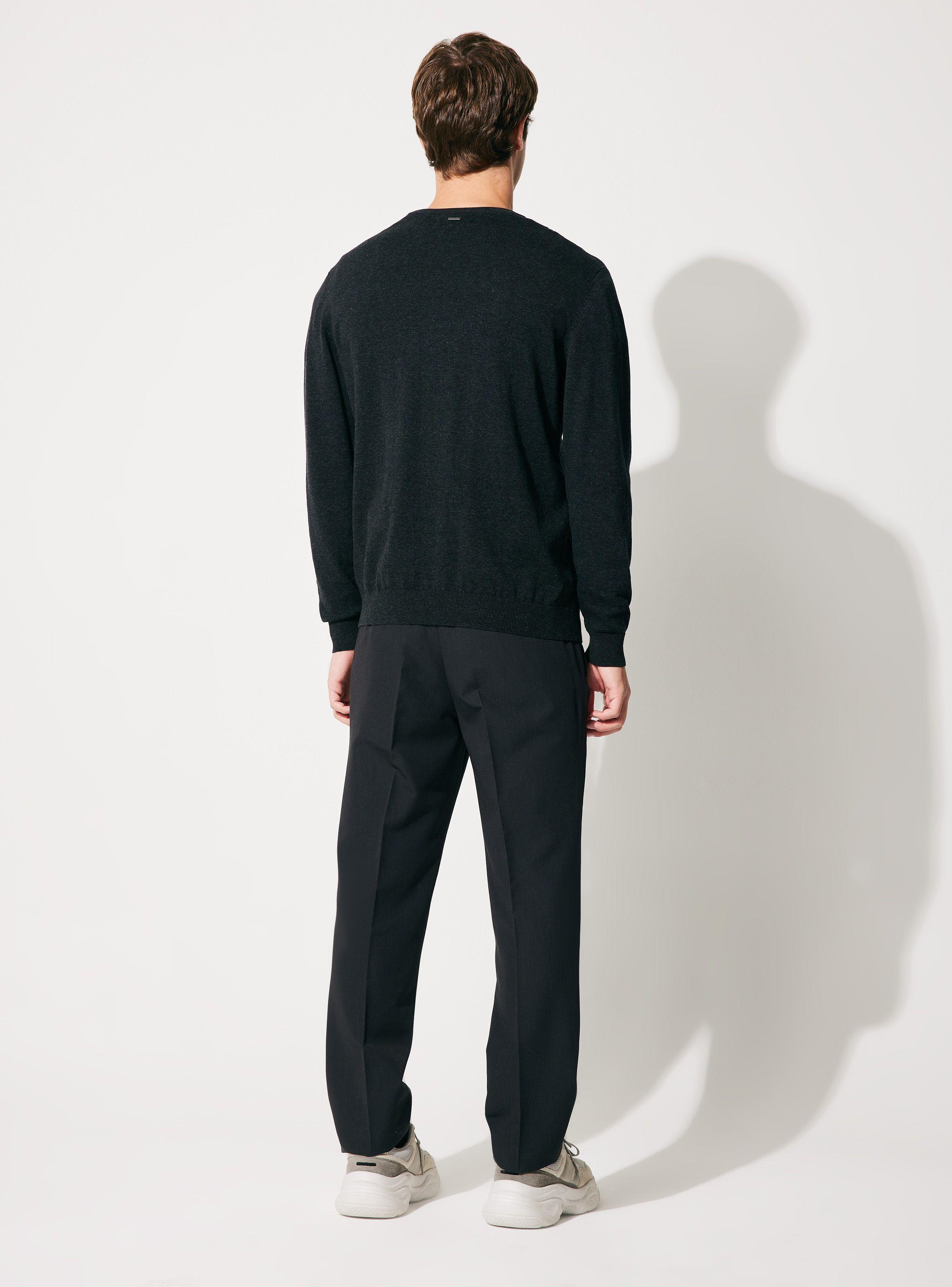 Sweater R-Neck Texturado-5