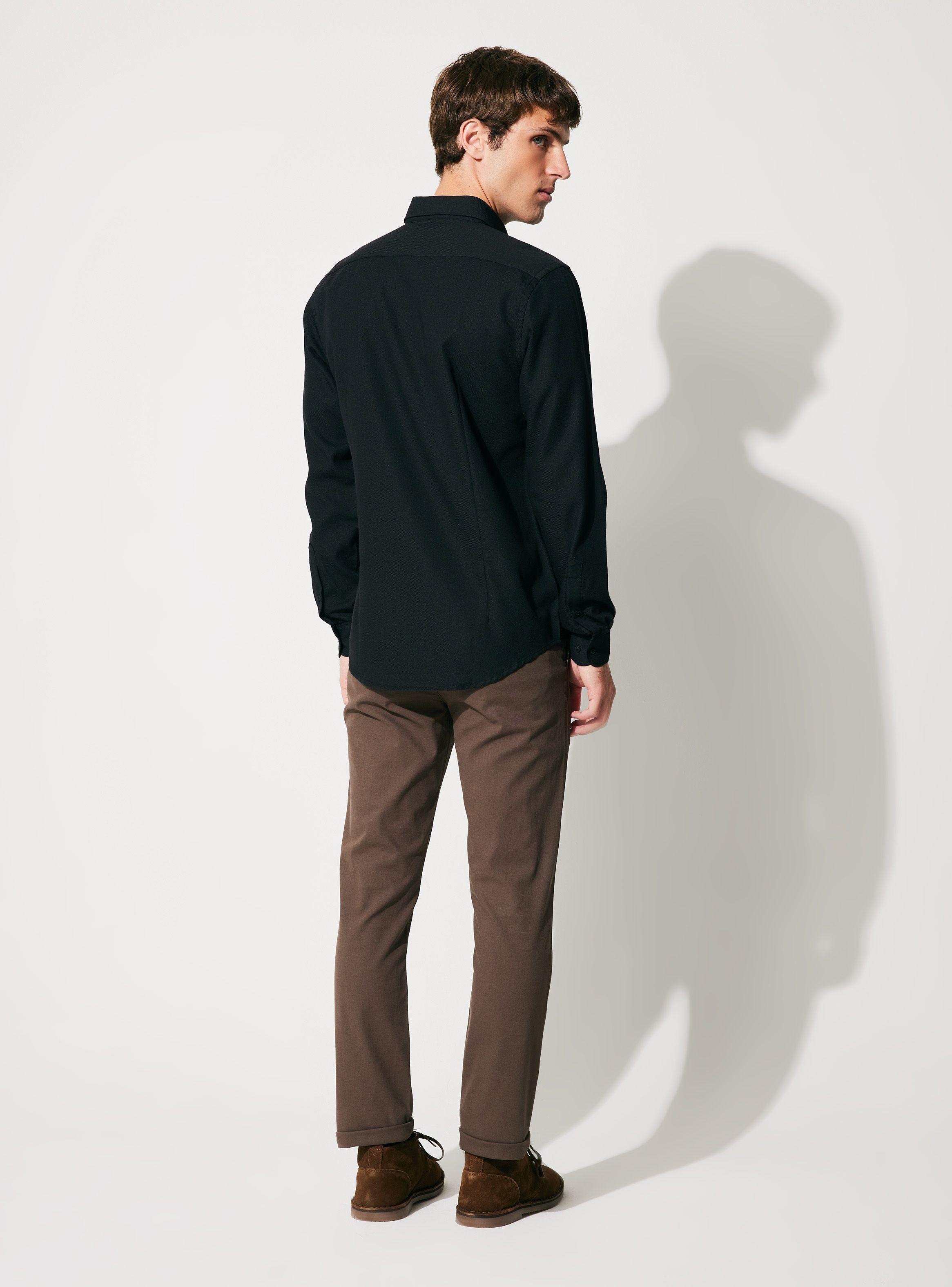 Camisa Texturada con Spandex-5