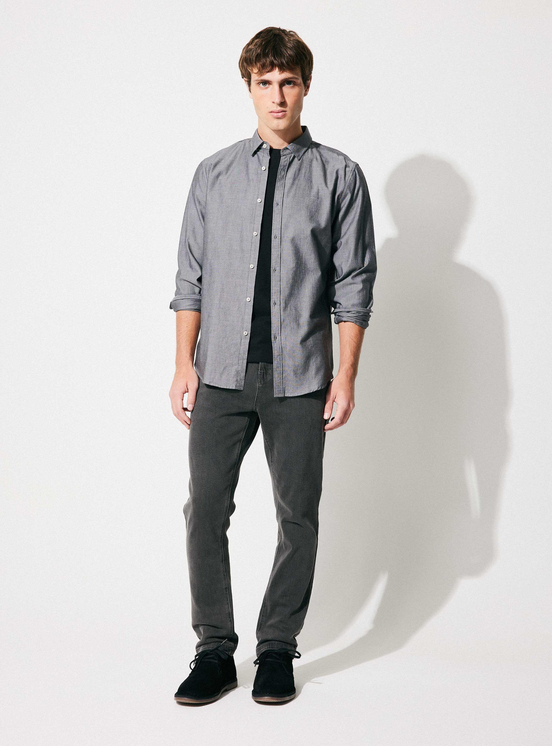 Camisa Oxford Lisa Algodón-4
