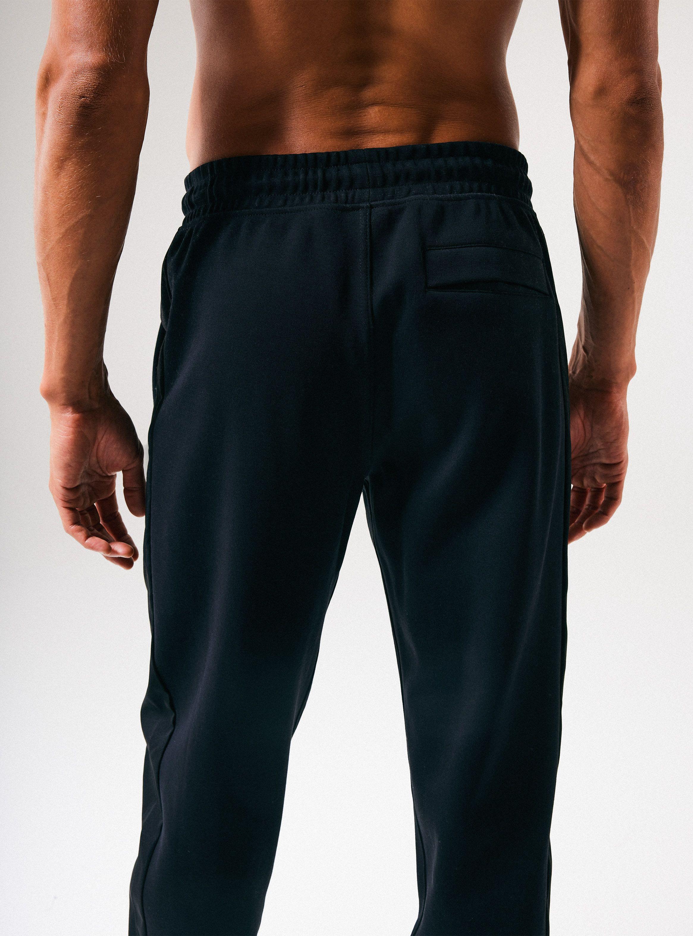 Pantalón Buzo Bota Recta Paneles En Costados-3