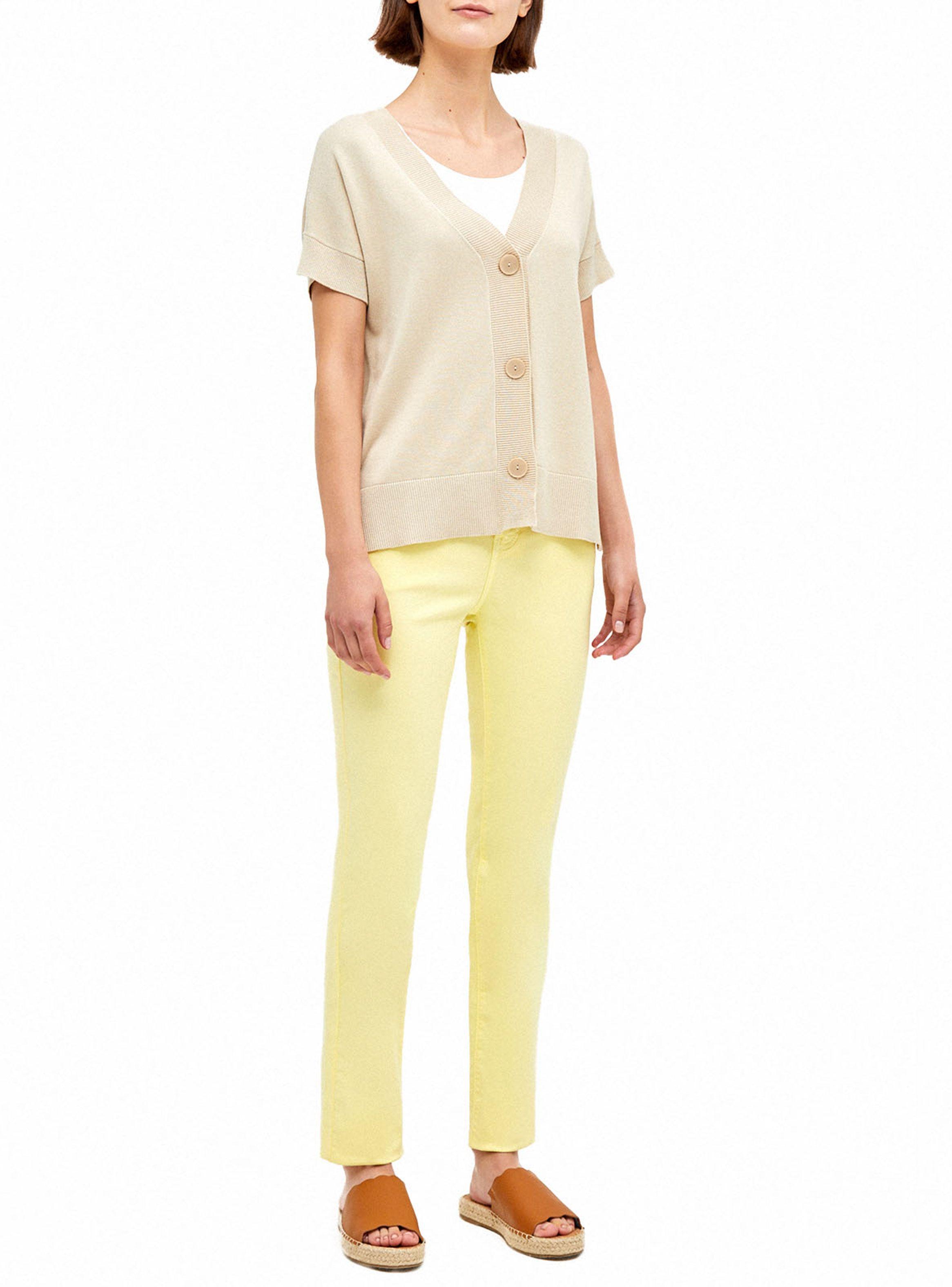 Pantalón Bianca Amarillo Canadienne-3