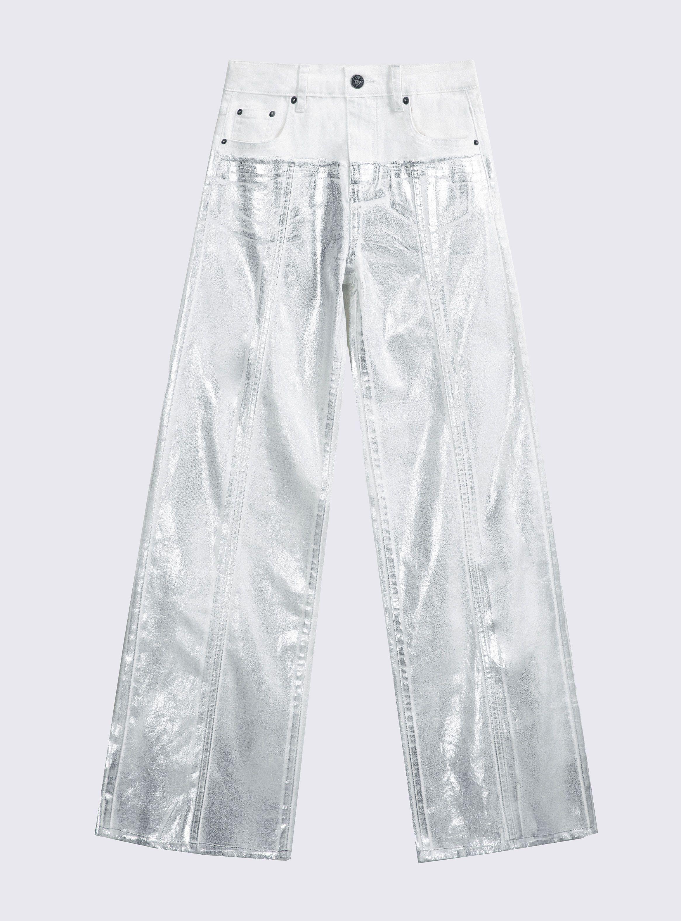 Pantalón Wide Leg Foil-4