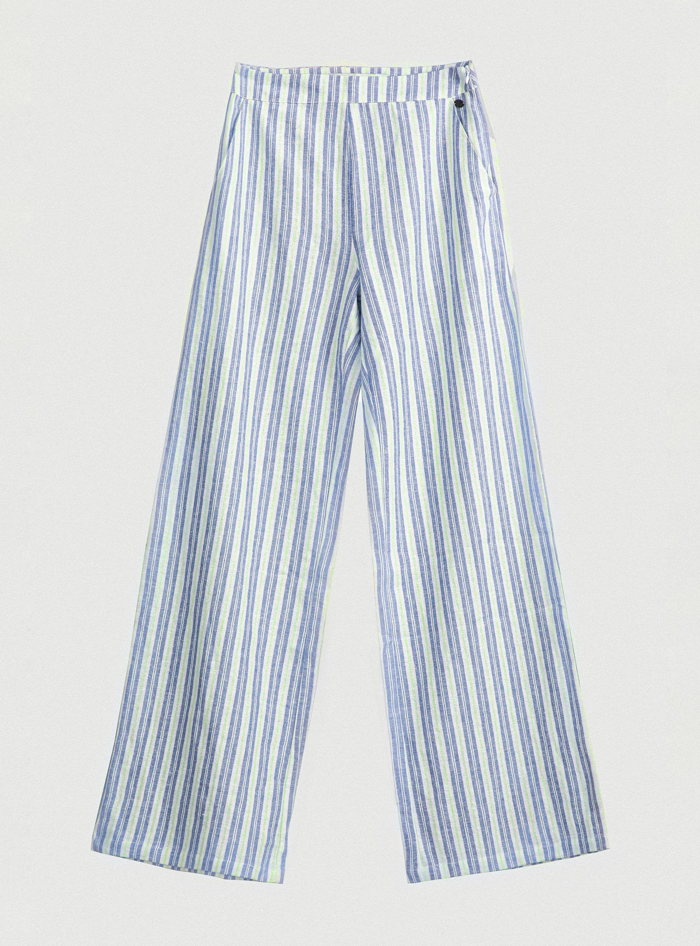 Pantalón Straight Rayas-4