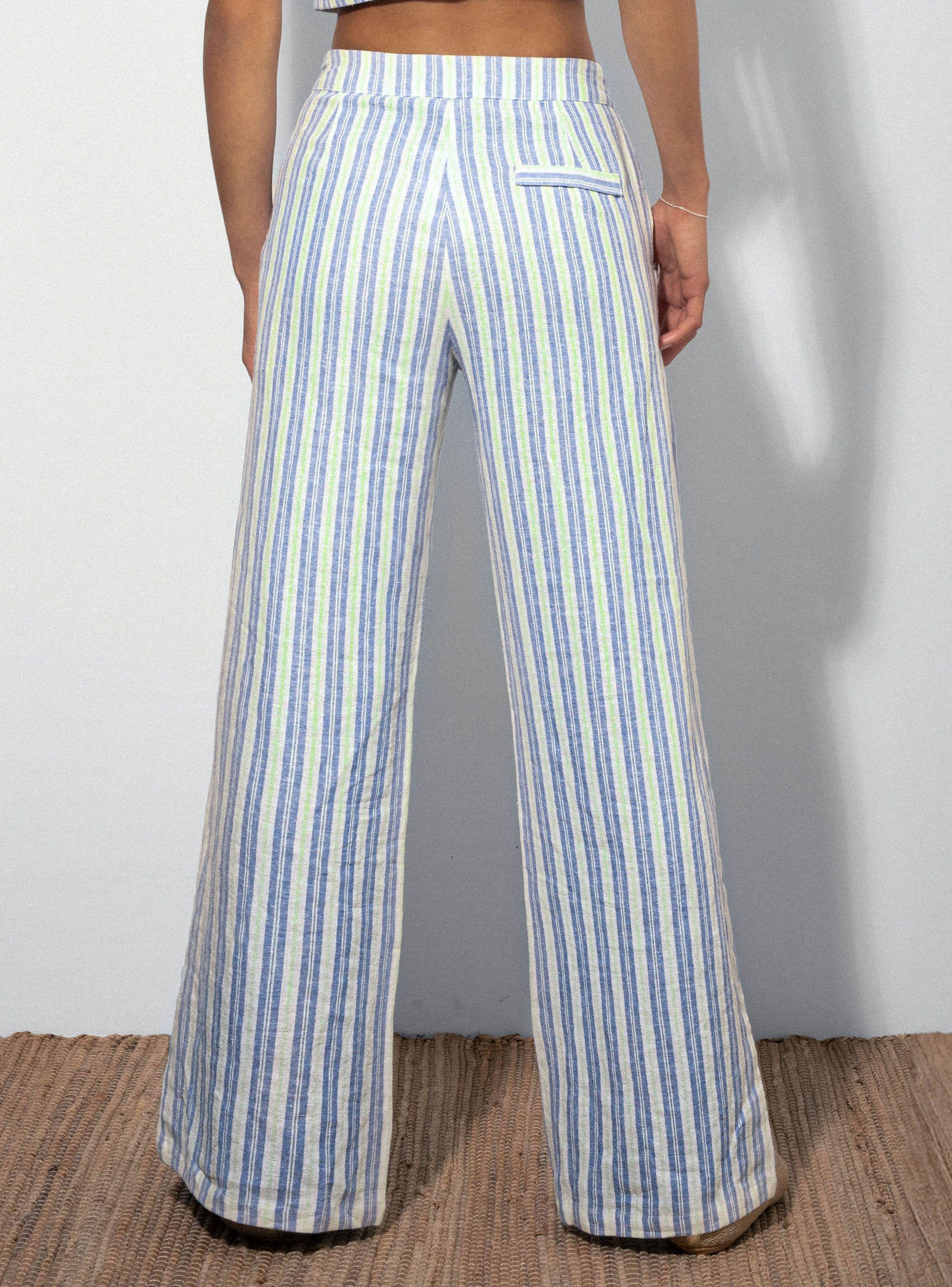Pantalón Straight Rayas-1