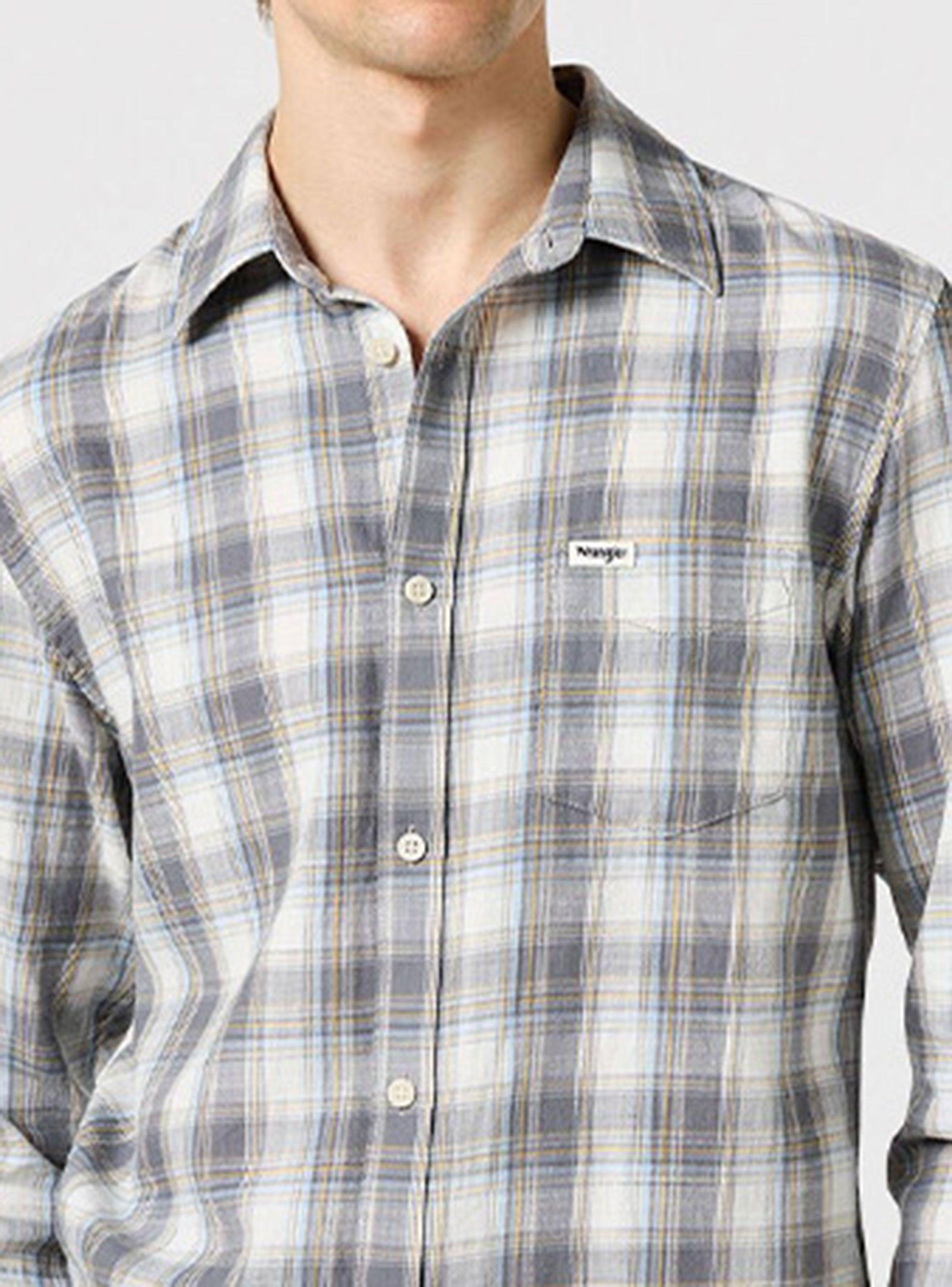 Camisa Casual Cuadrilé-1