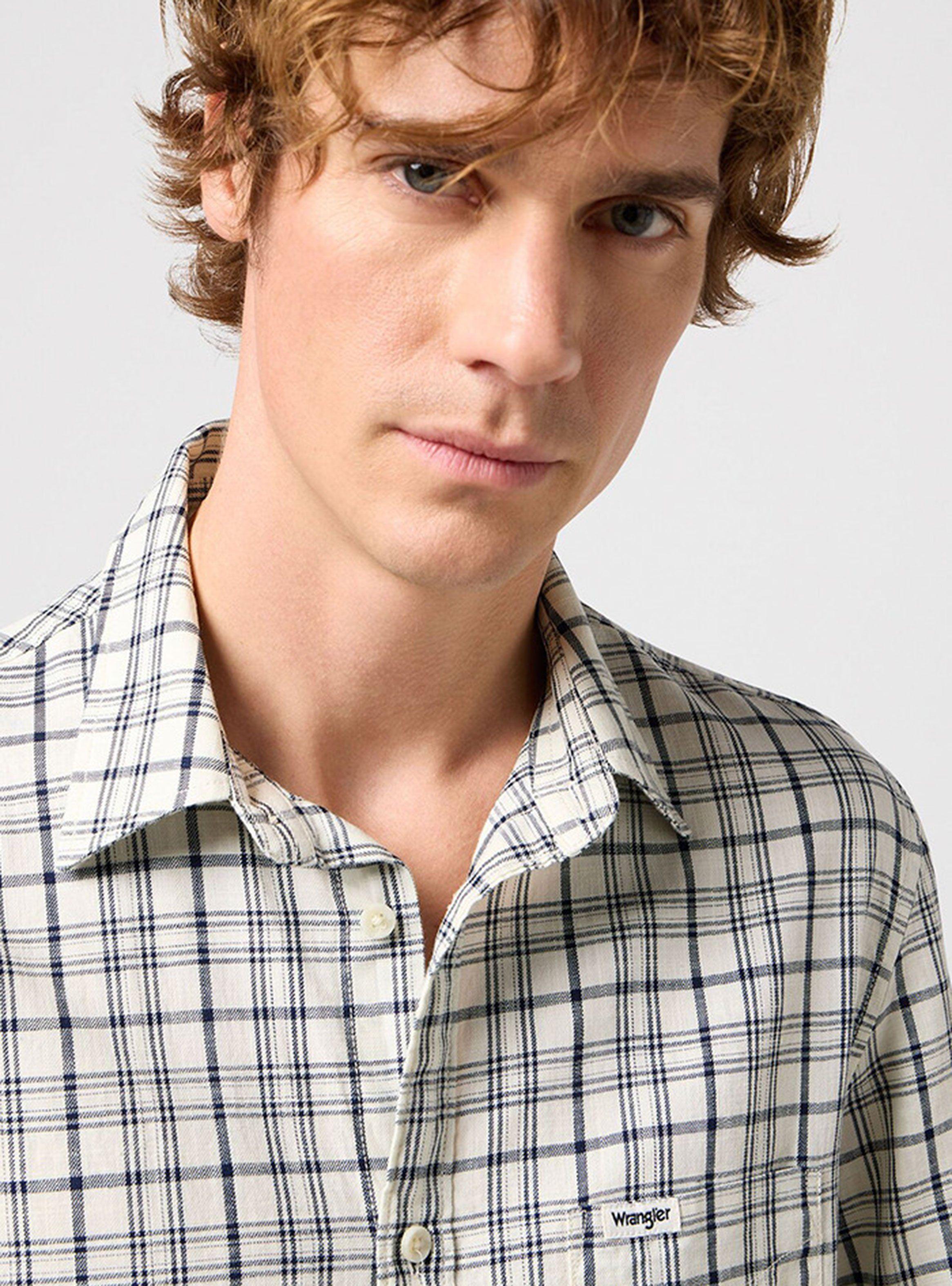 Camisa Casual Cuadros Print-2