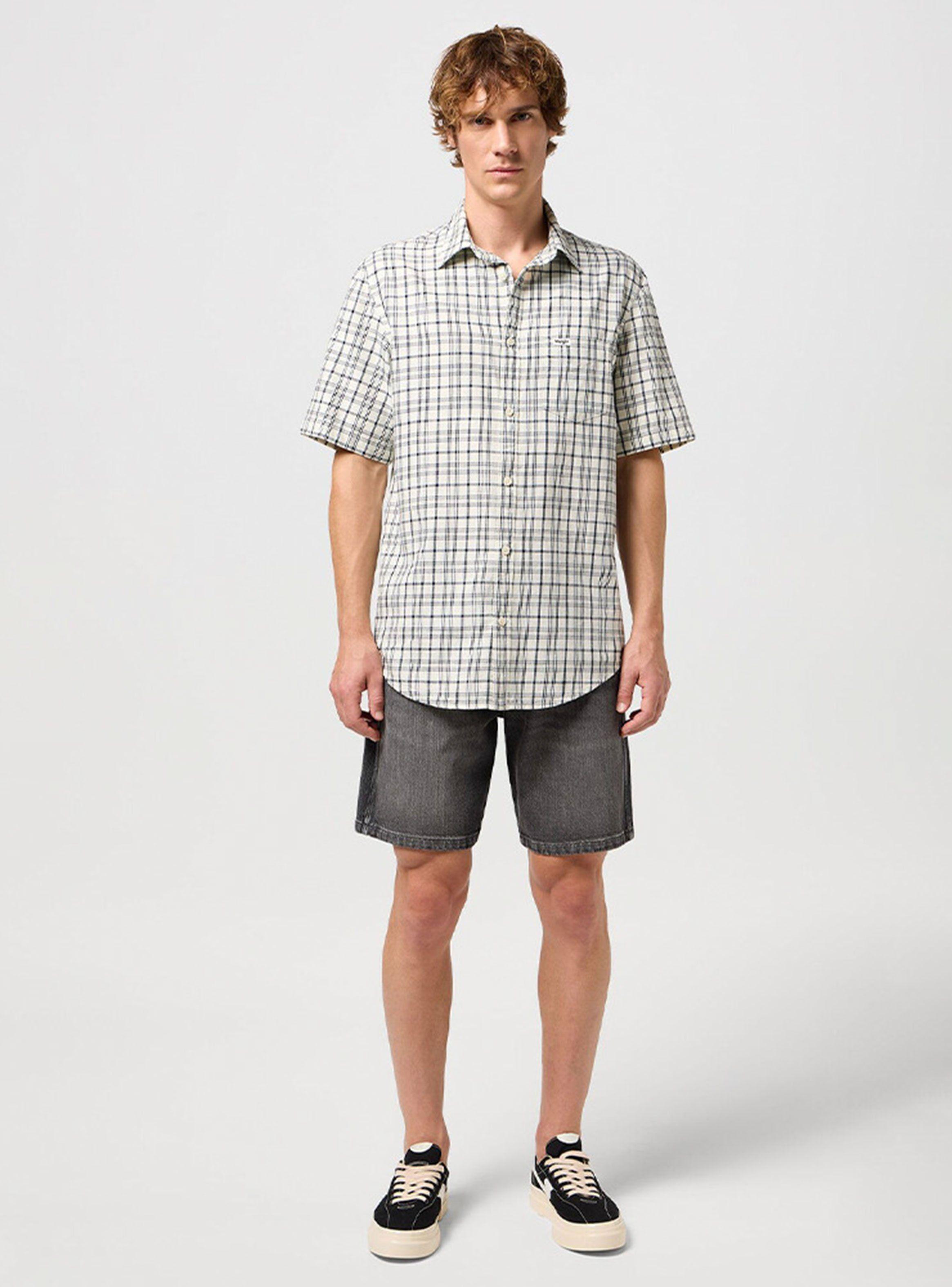 Camisa Casual Cuadros Print-3