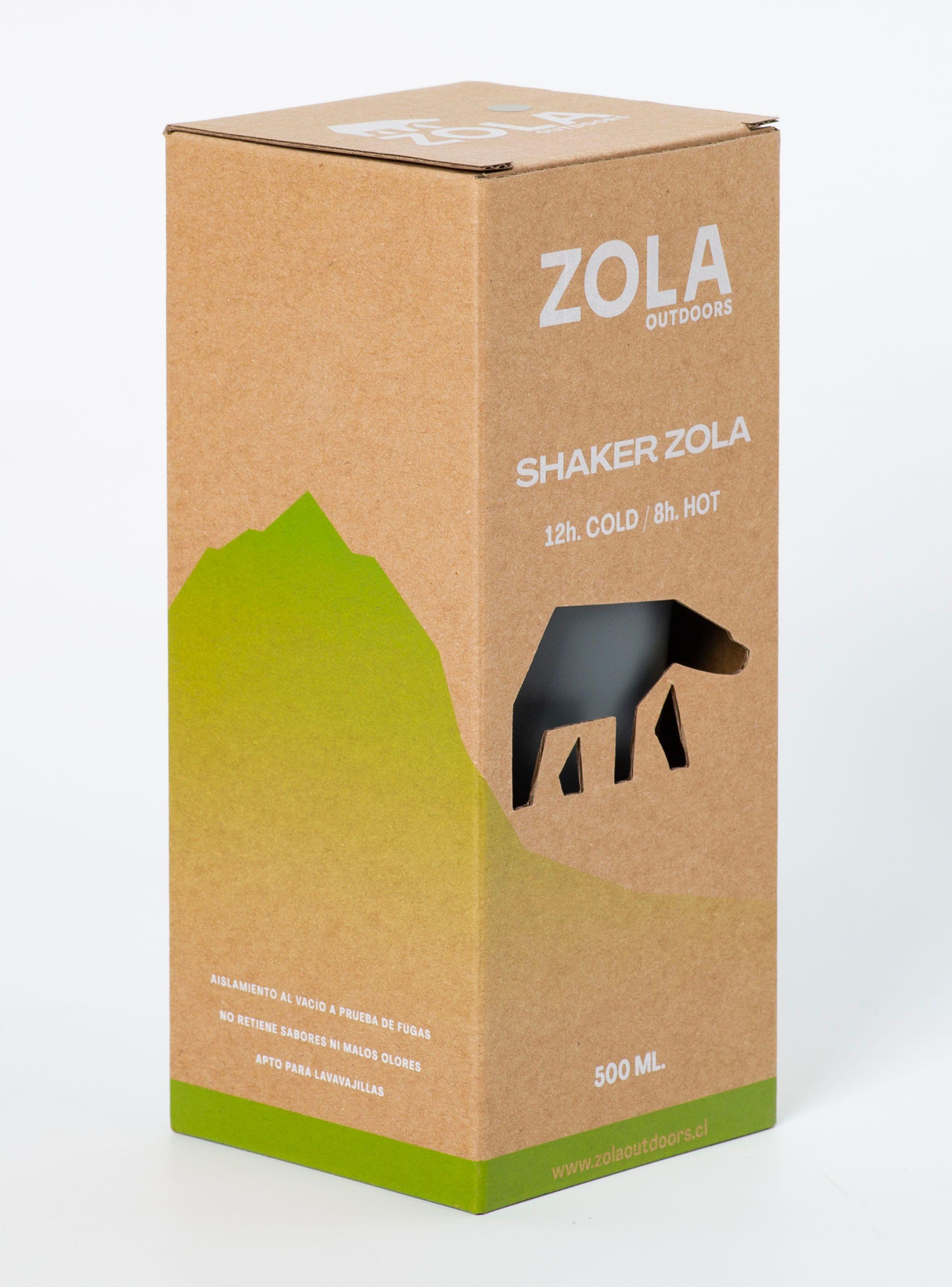 Botella Shaker 500 ml Gris-2