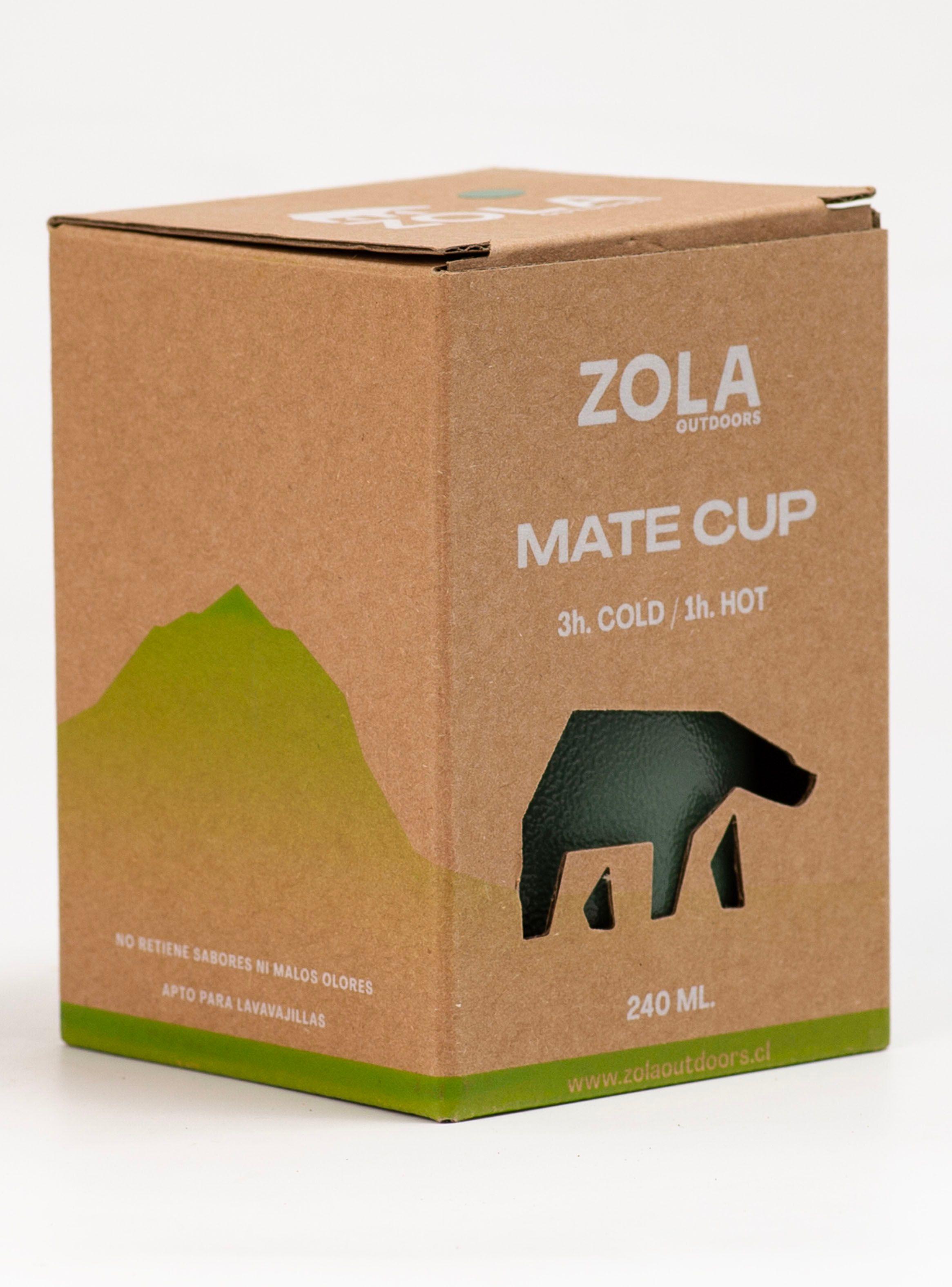 Mate Térmico 240 ml Verde Bosque-1