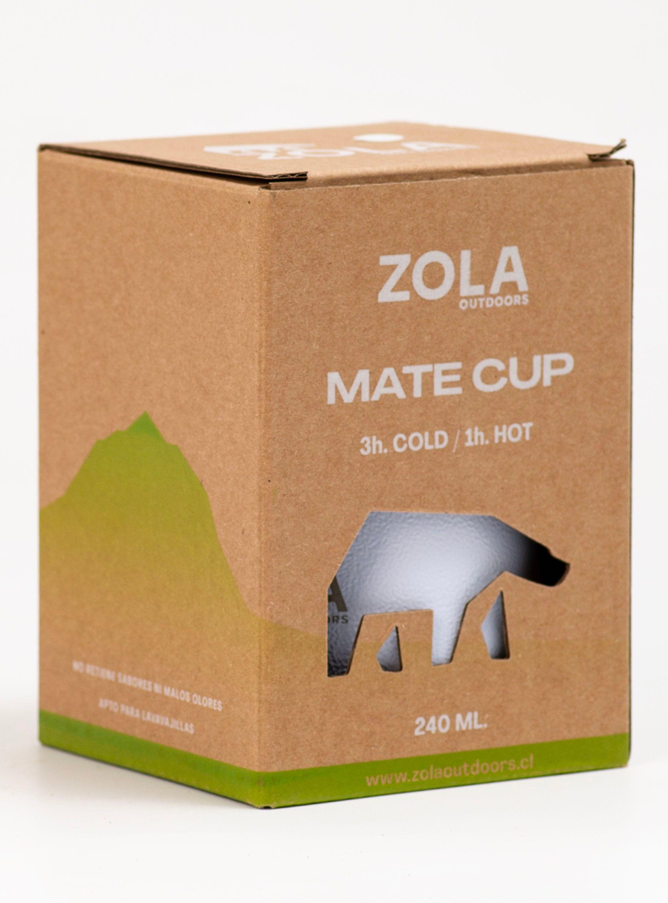 Mate Térmico 240 ml Blanco-1