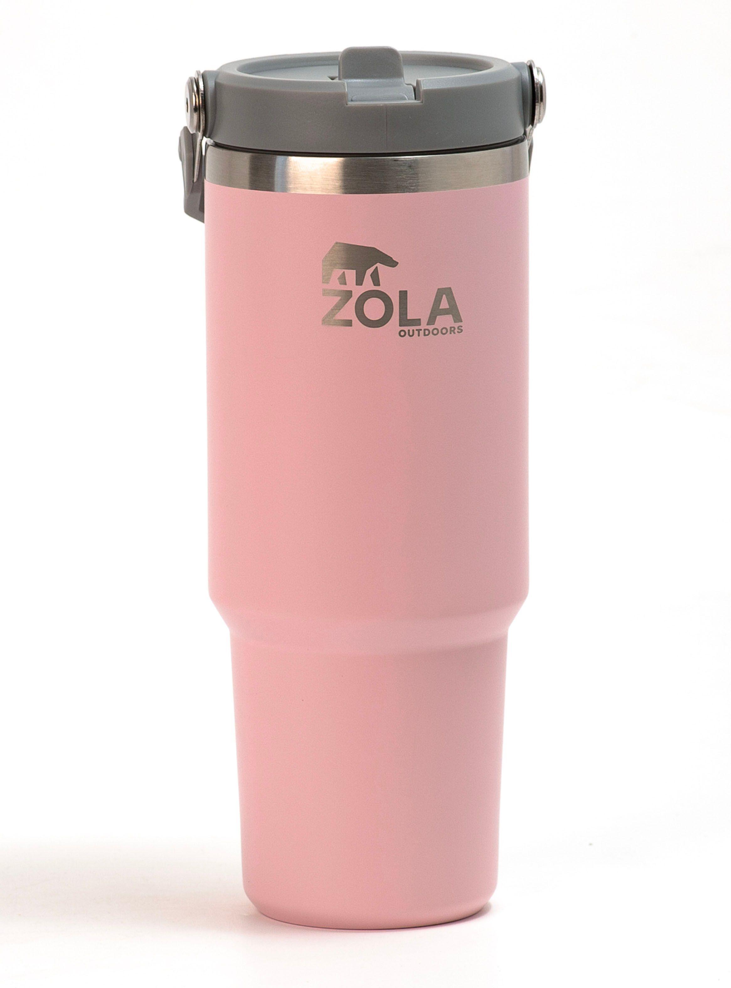 Botella Térmica 890 ml Rosado Pastel-0