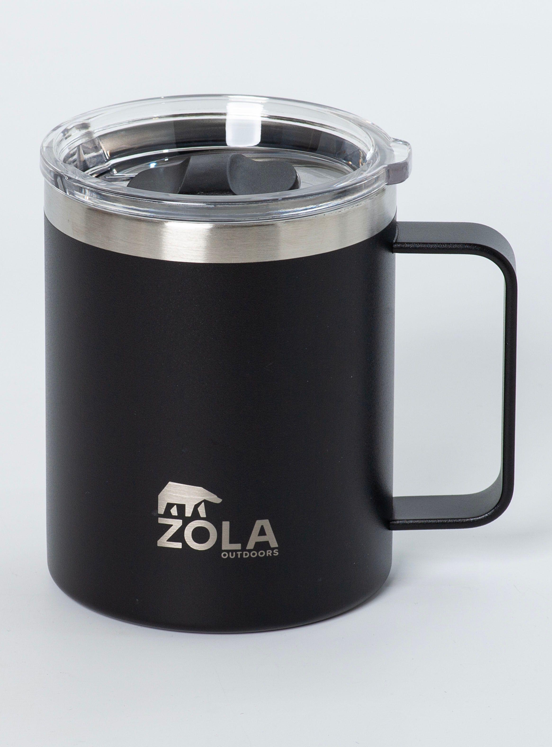 Taza Térmica Campers 350 ml Negro-0
