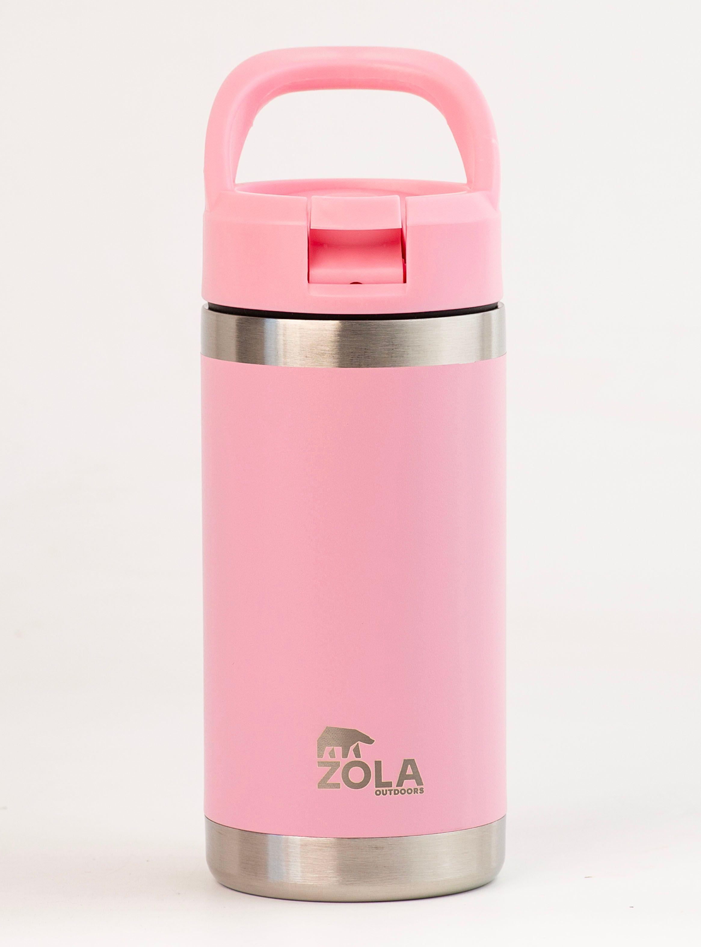 Botella Térmica 350 ml Kids Rosado Pastel-0