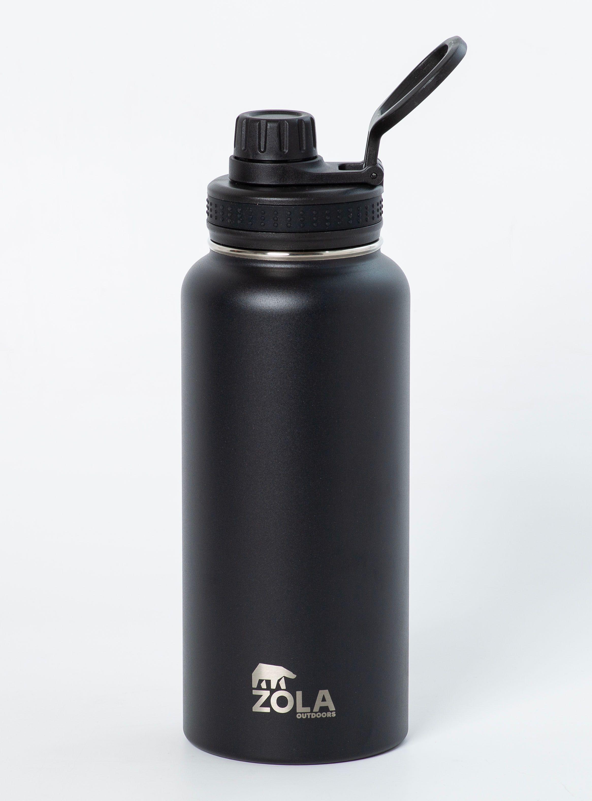 Botella Térmica 1 Litro Negro-0