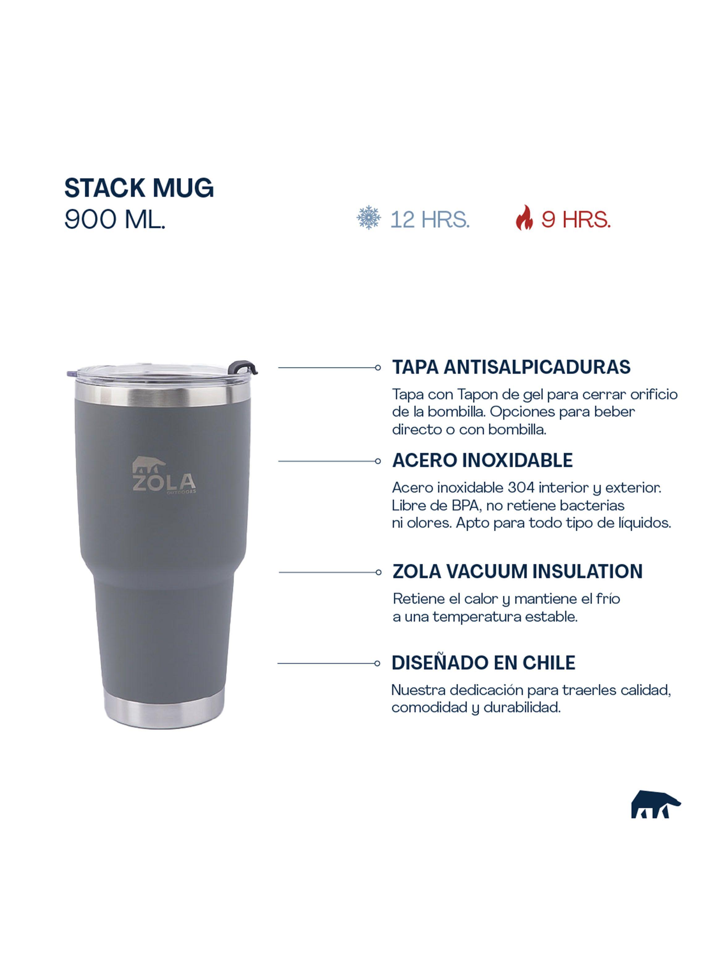 Vaso Térmico 900 ml Verde Menta-1