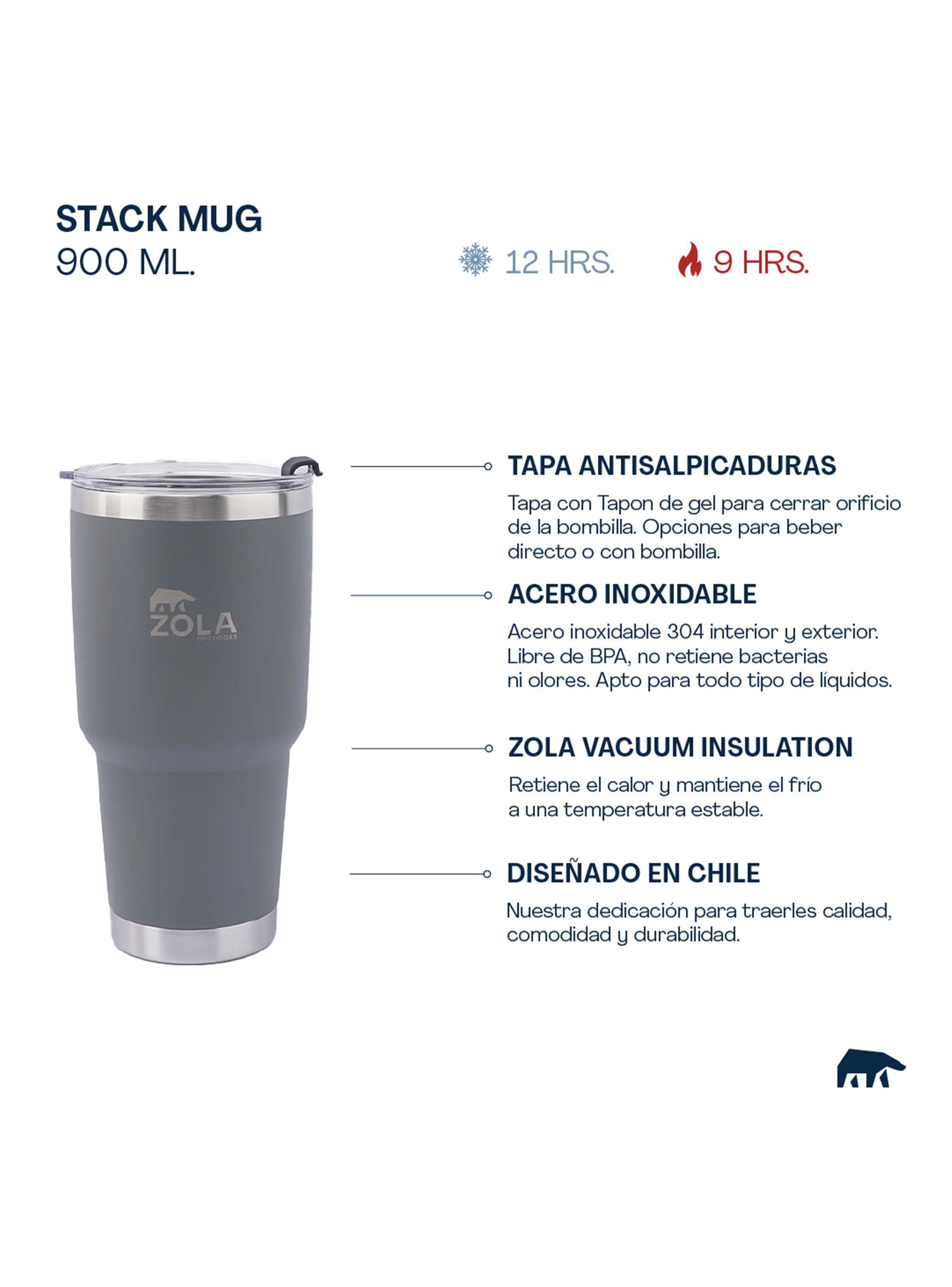 Vaso Térmico 900 ml Blanco-1