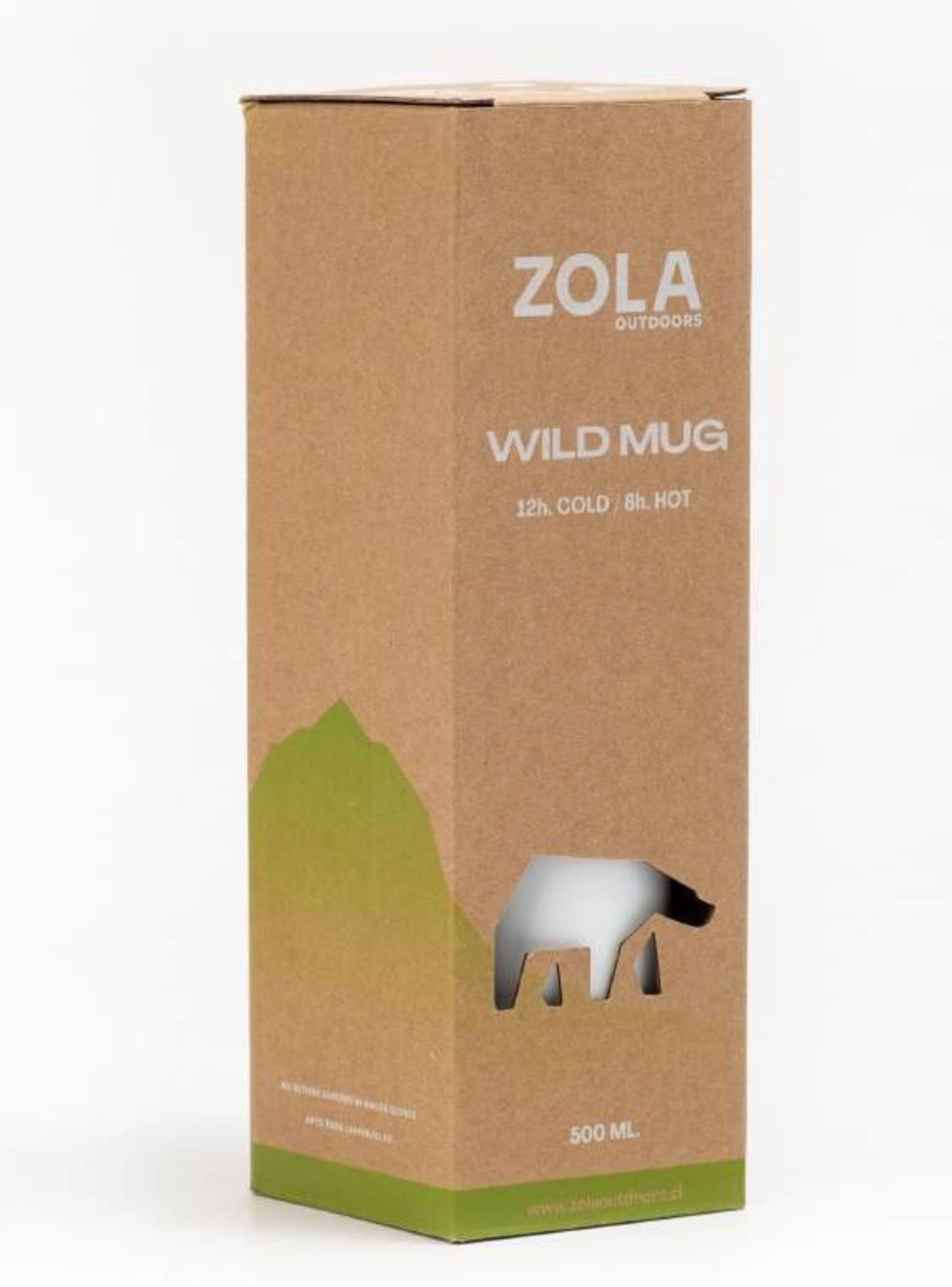 Botella Térmica Wild Mug 500 ml Blanco-2