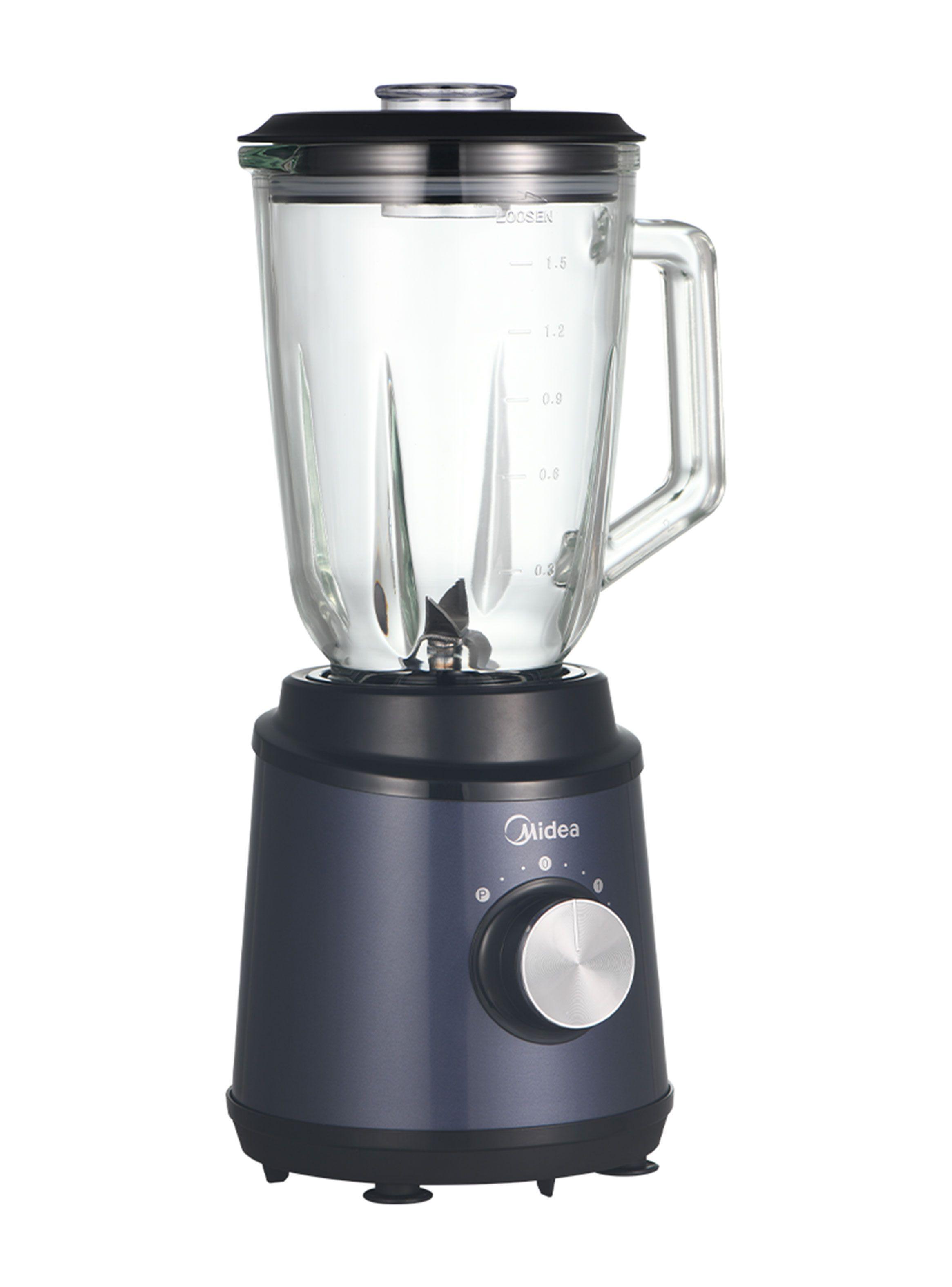 Licuadora 1.5 Litros Acero Inoxidable MJ-BL6006BL Azul-2