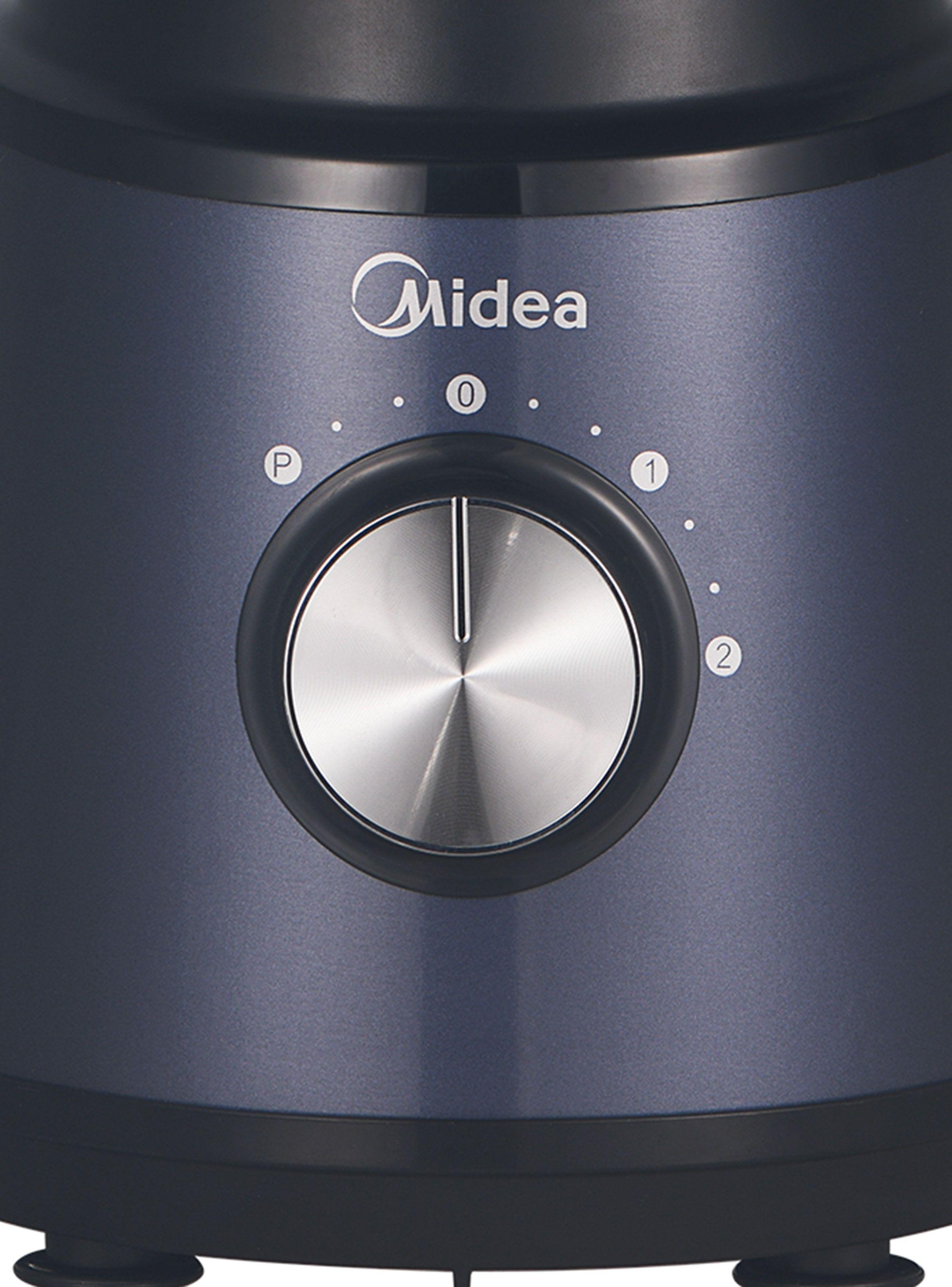 Licuadora 1.5 Litros Acero Inoxidable MJ-BL6006BL Azul-6