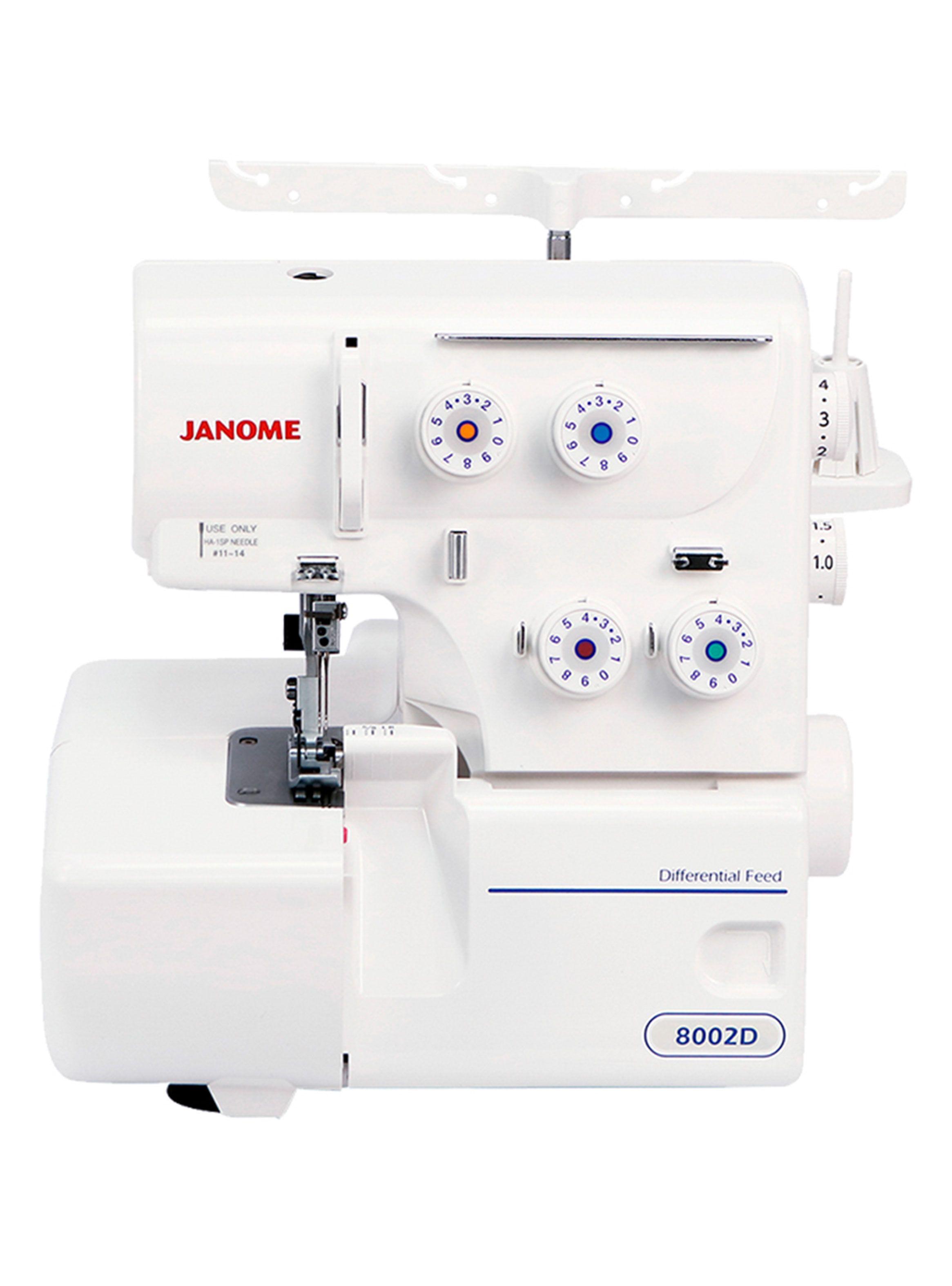 Máquina de Coser 3022 Janome + Overlock 8002D-2