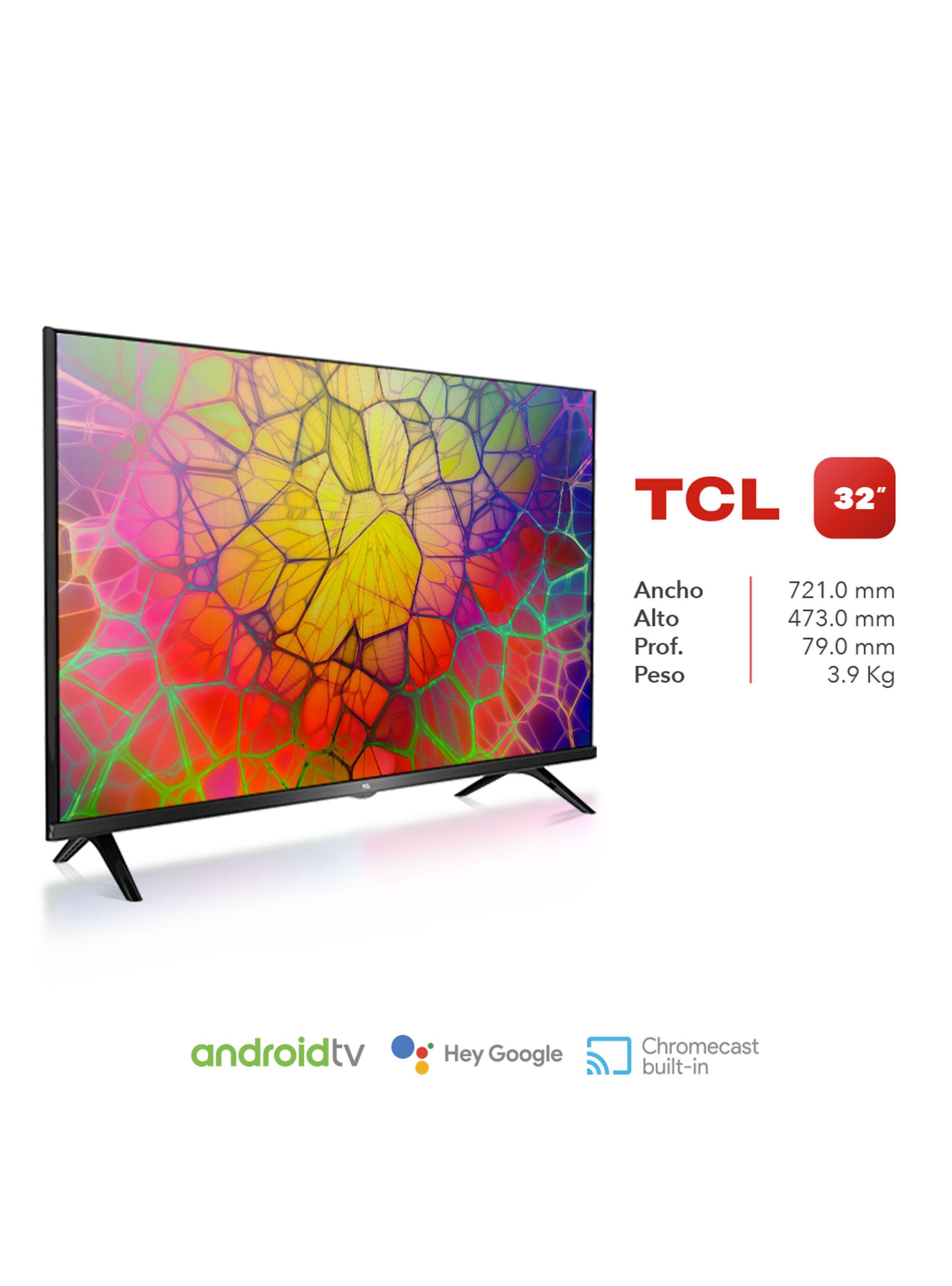 LED Smart TV 32" HD Screen Android TV TCL32S65A-2