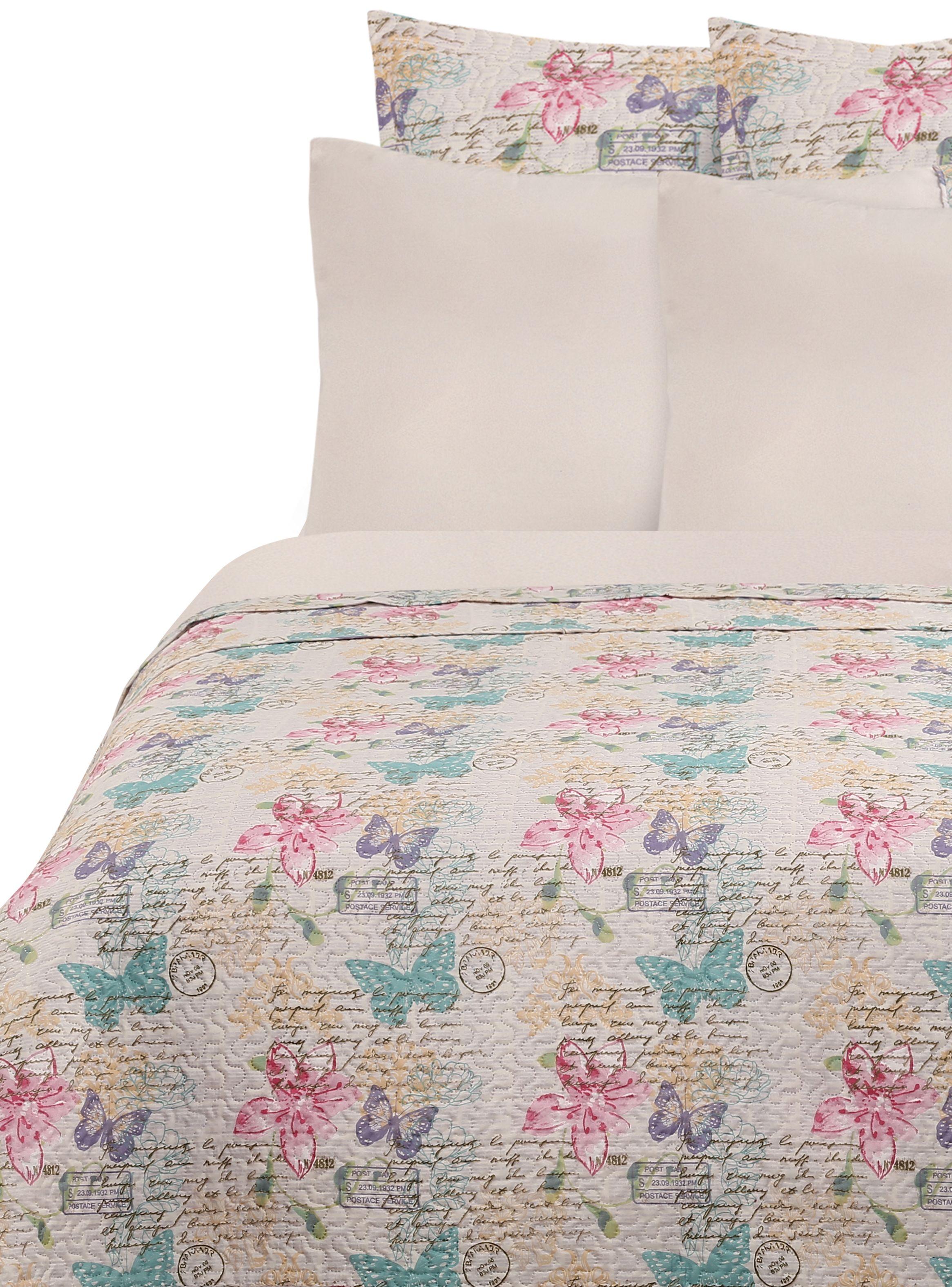Pack Dormitorio Quilt + Juego de Sábanas 2 Plazas-0