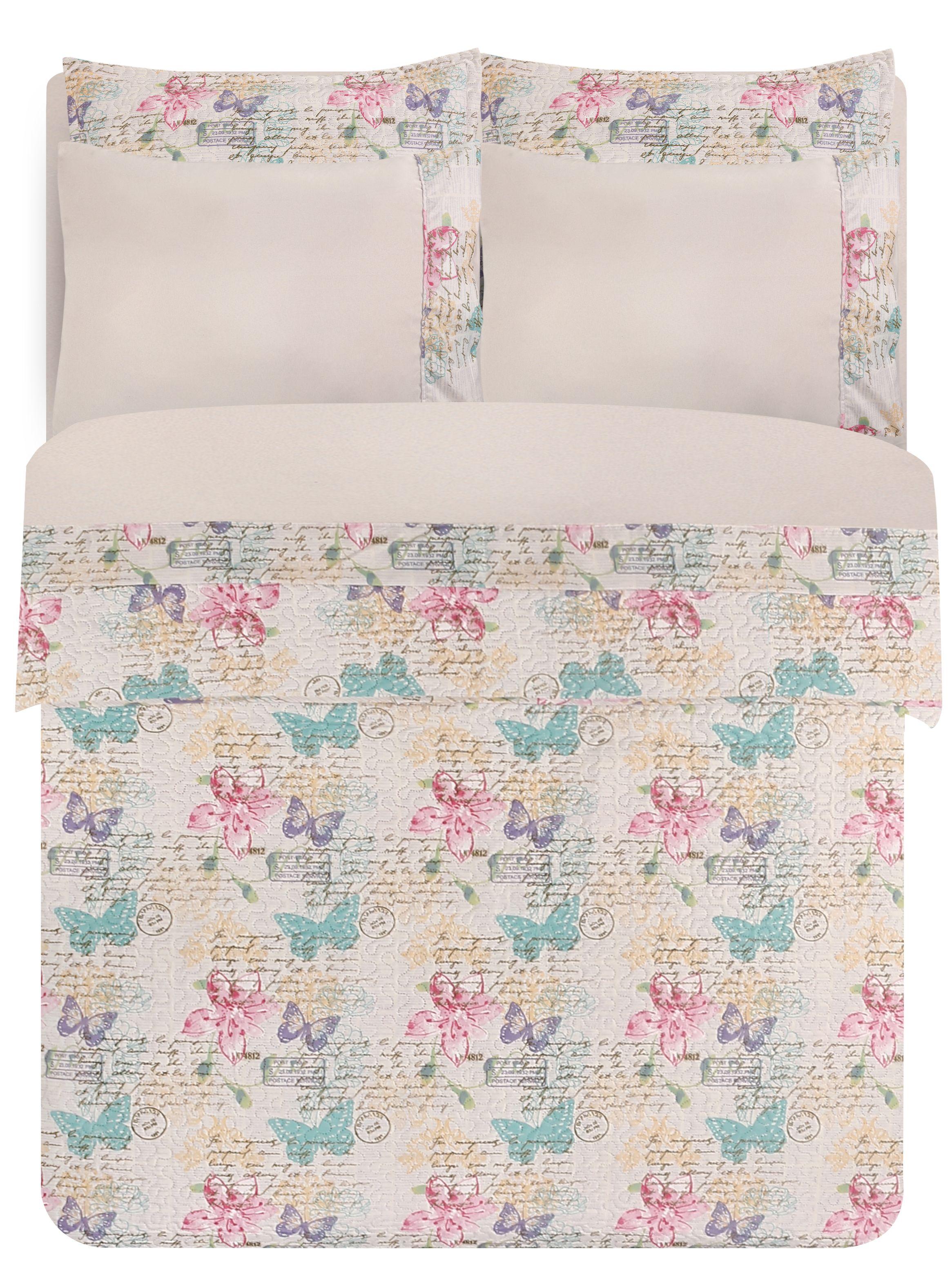 Pack Dormitorio Quilt + Juego de Sábanas 2 Plazas-2
