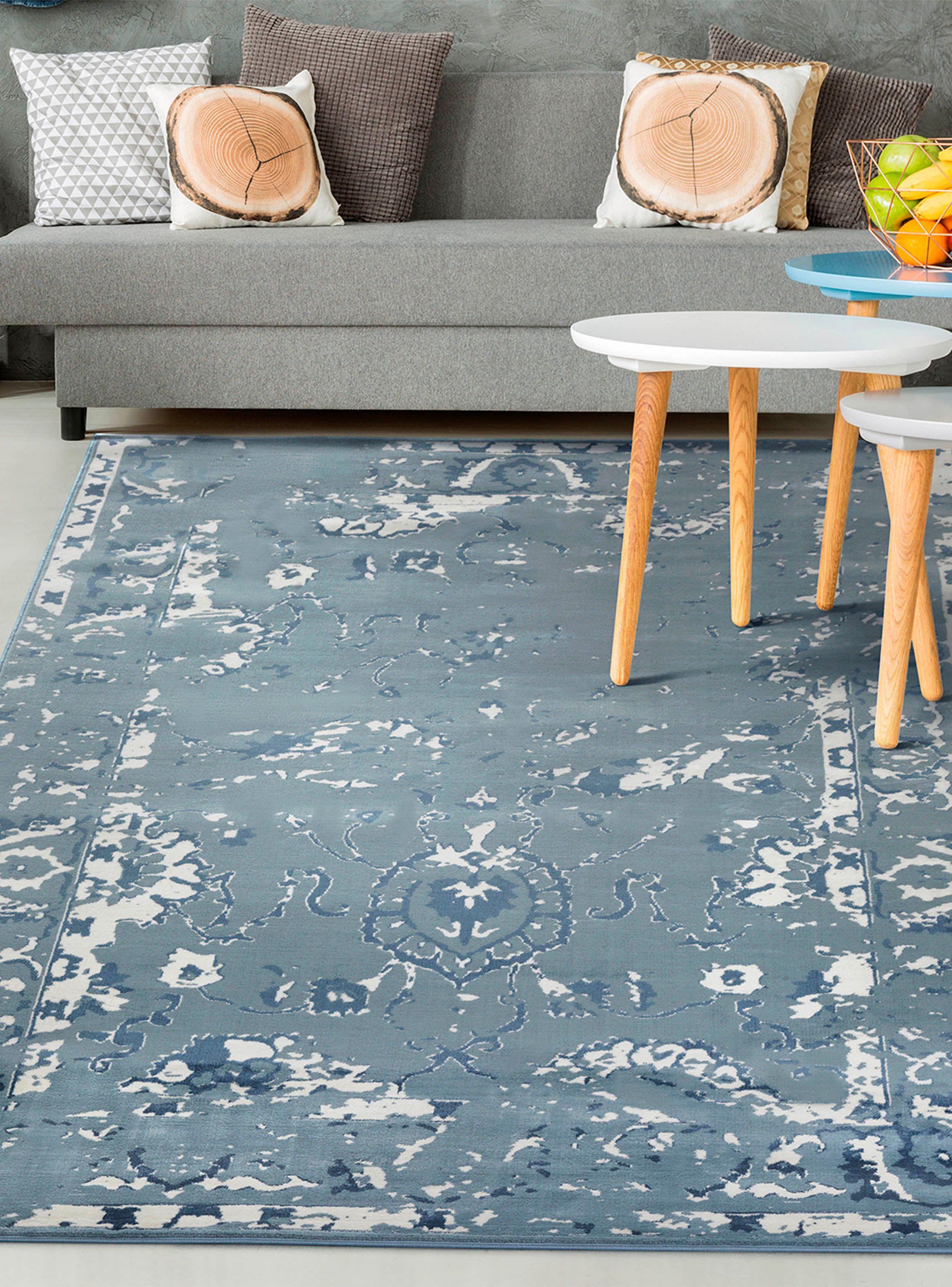 Alfombra 120 x 180 cm Babil D2 Azul-5