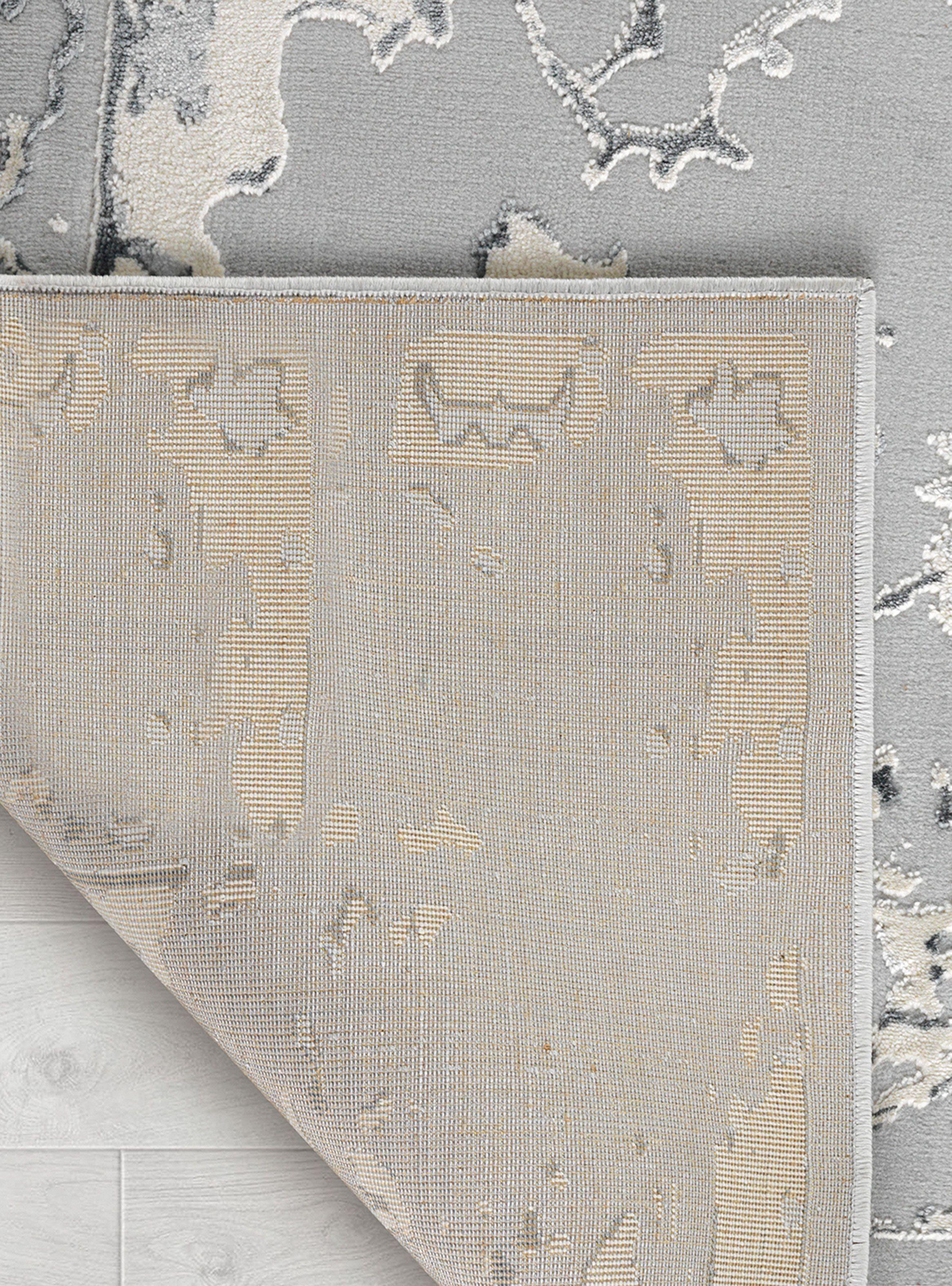 Alfombra 160 x 230 cm Babil D2 Gris Manchas-2
